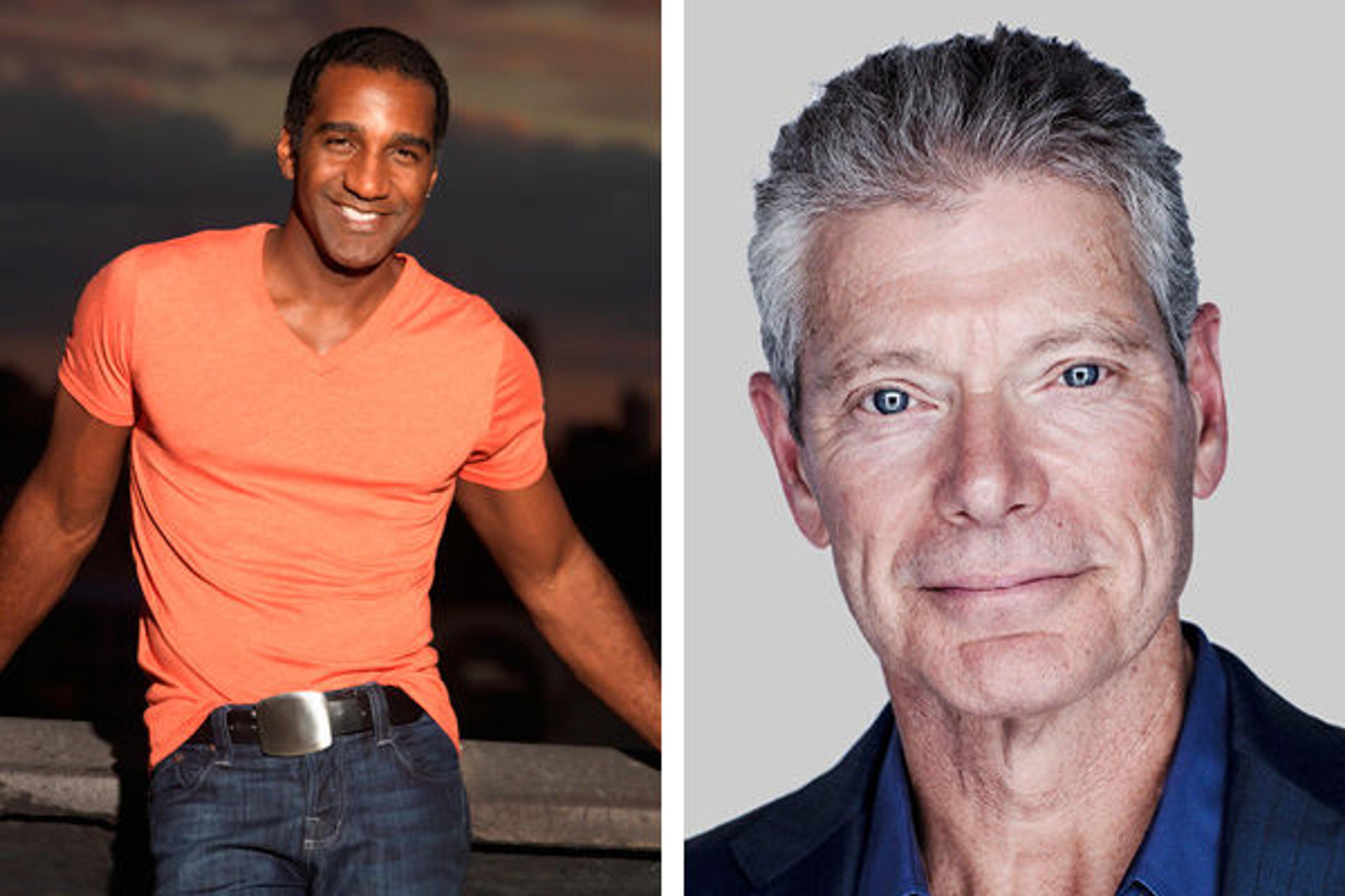 Left: Norm Lewis. Right: Stephen Lang