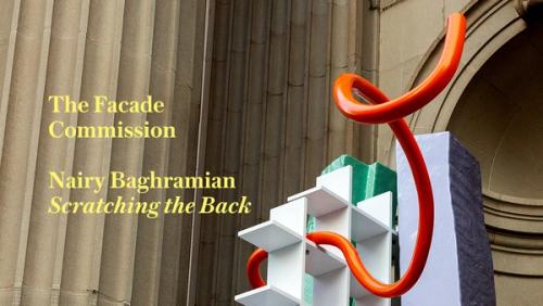 Image for The Facade Commission: Nairy Baghramian, *Scratching the Back*