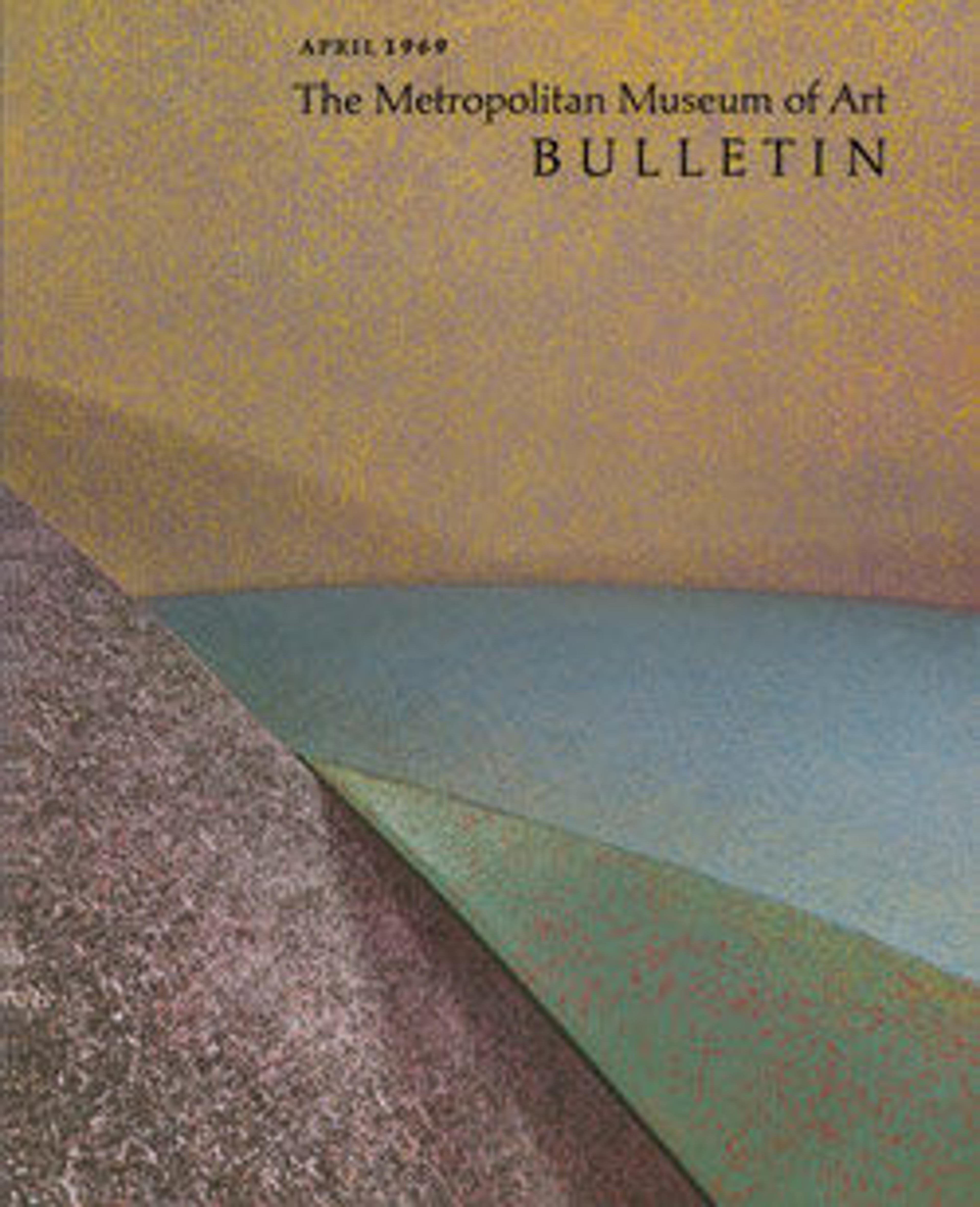 The Metropolitan Museum of Art Bulletin, v. 27, no. 8 (April, 1969)