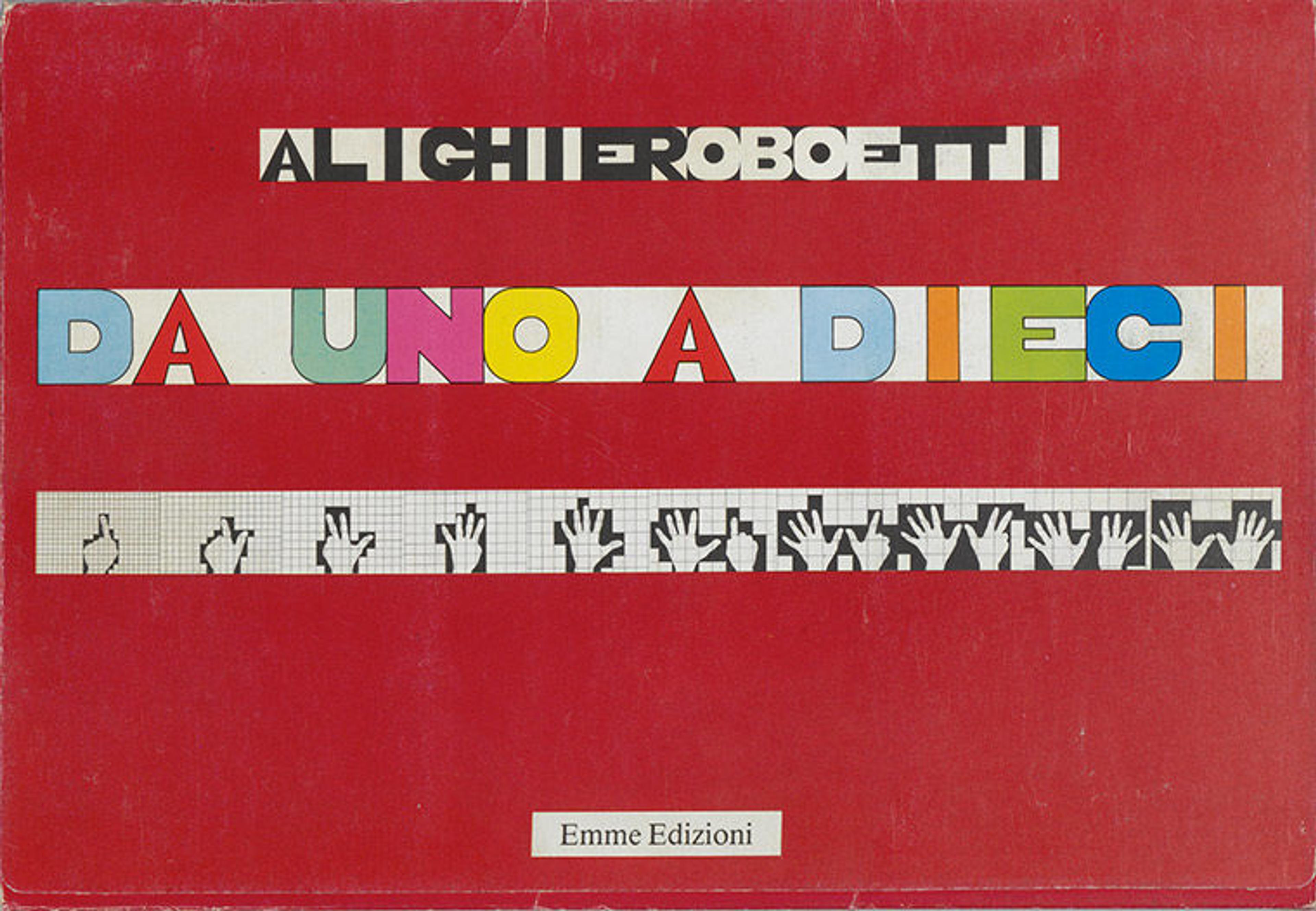 Boetti counting book