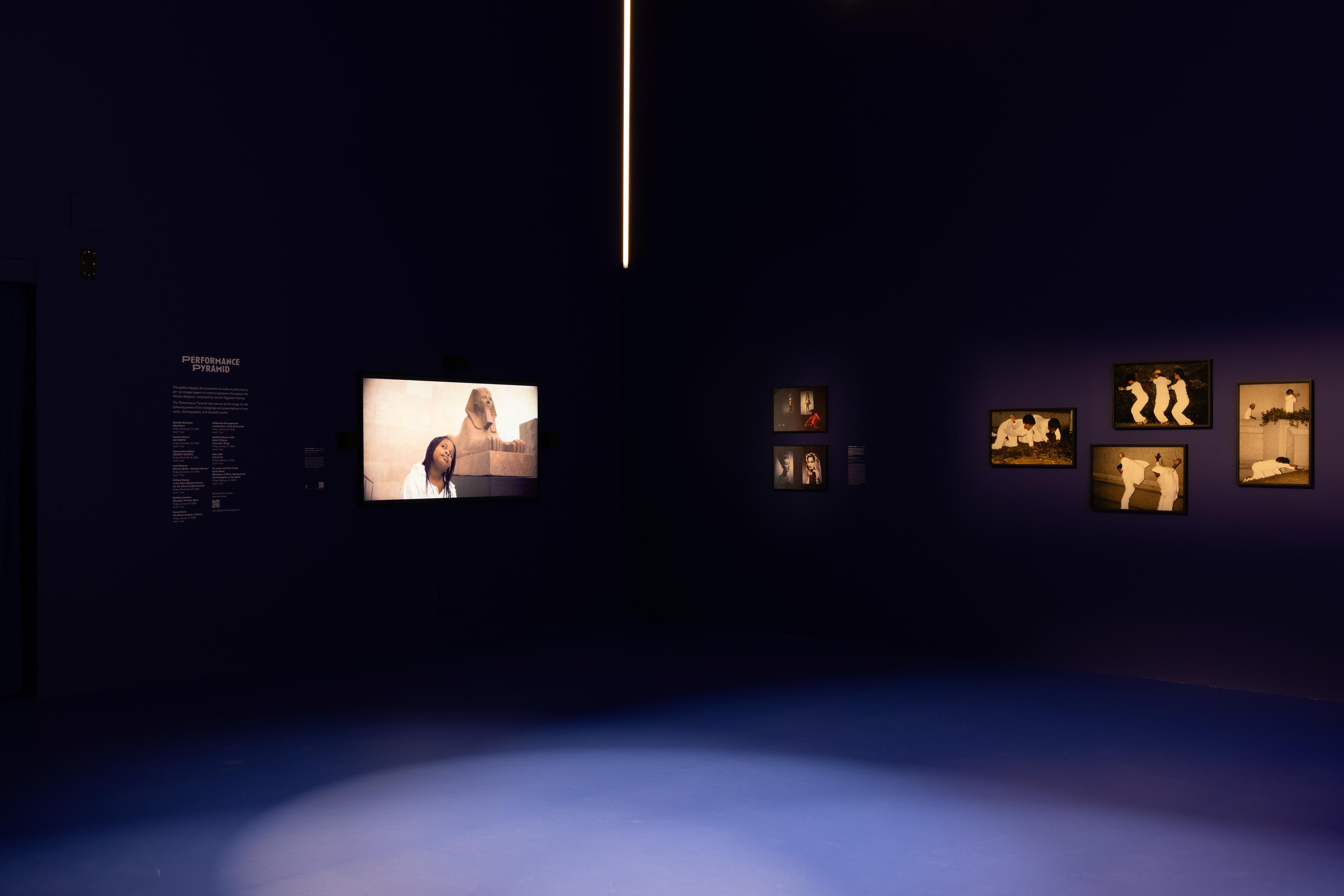 Black and blue gallery view of Flight Into Egypt