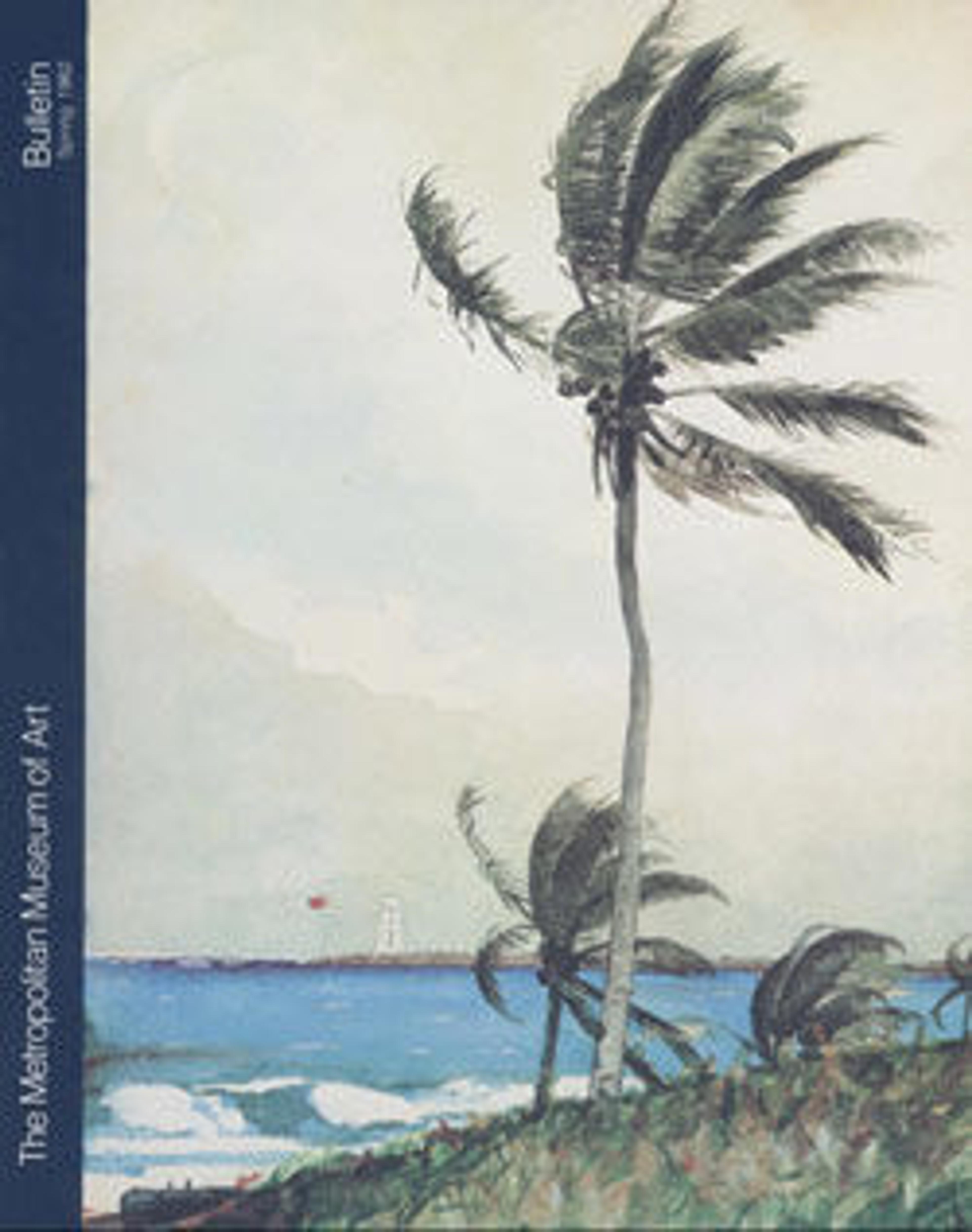 "Winslow Homer at The Metropolitan Museum of Art": The Metropolitan Museum of Art Bulletin, v. 39, no. 4 (Spring, 1982)