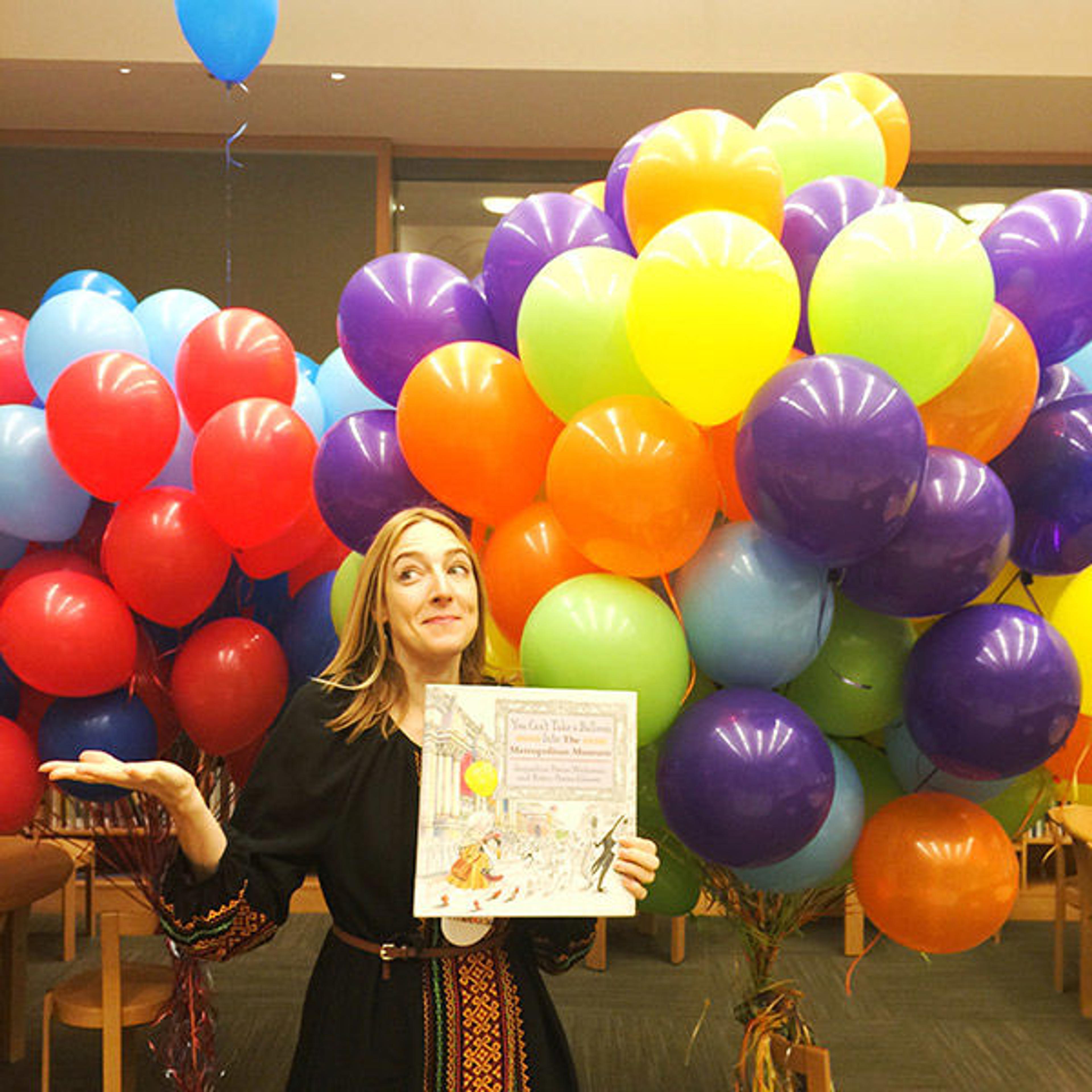 Balloons in the museum