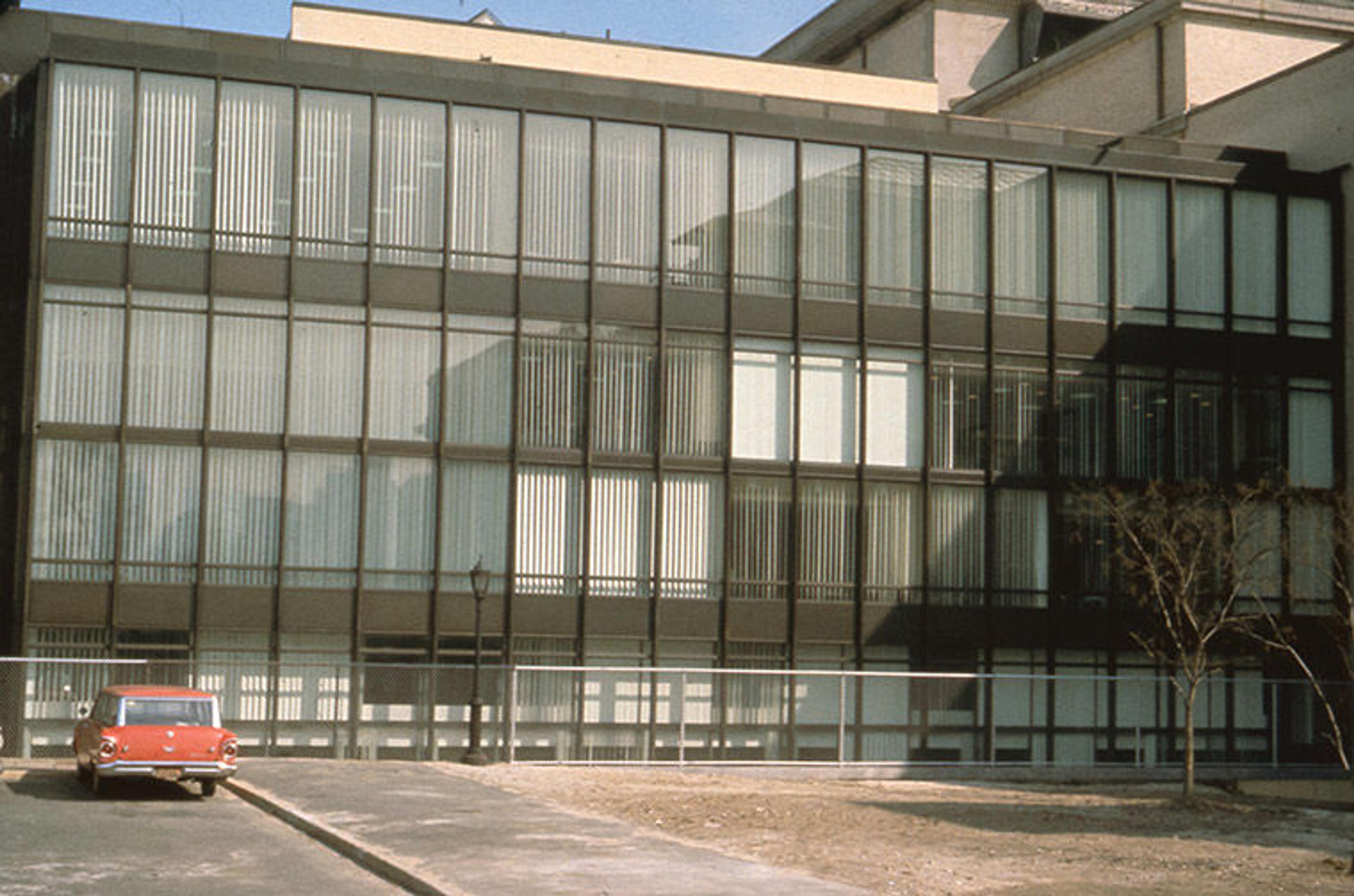 Exterior view, 1965