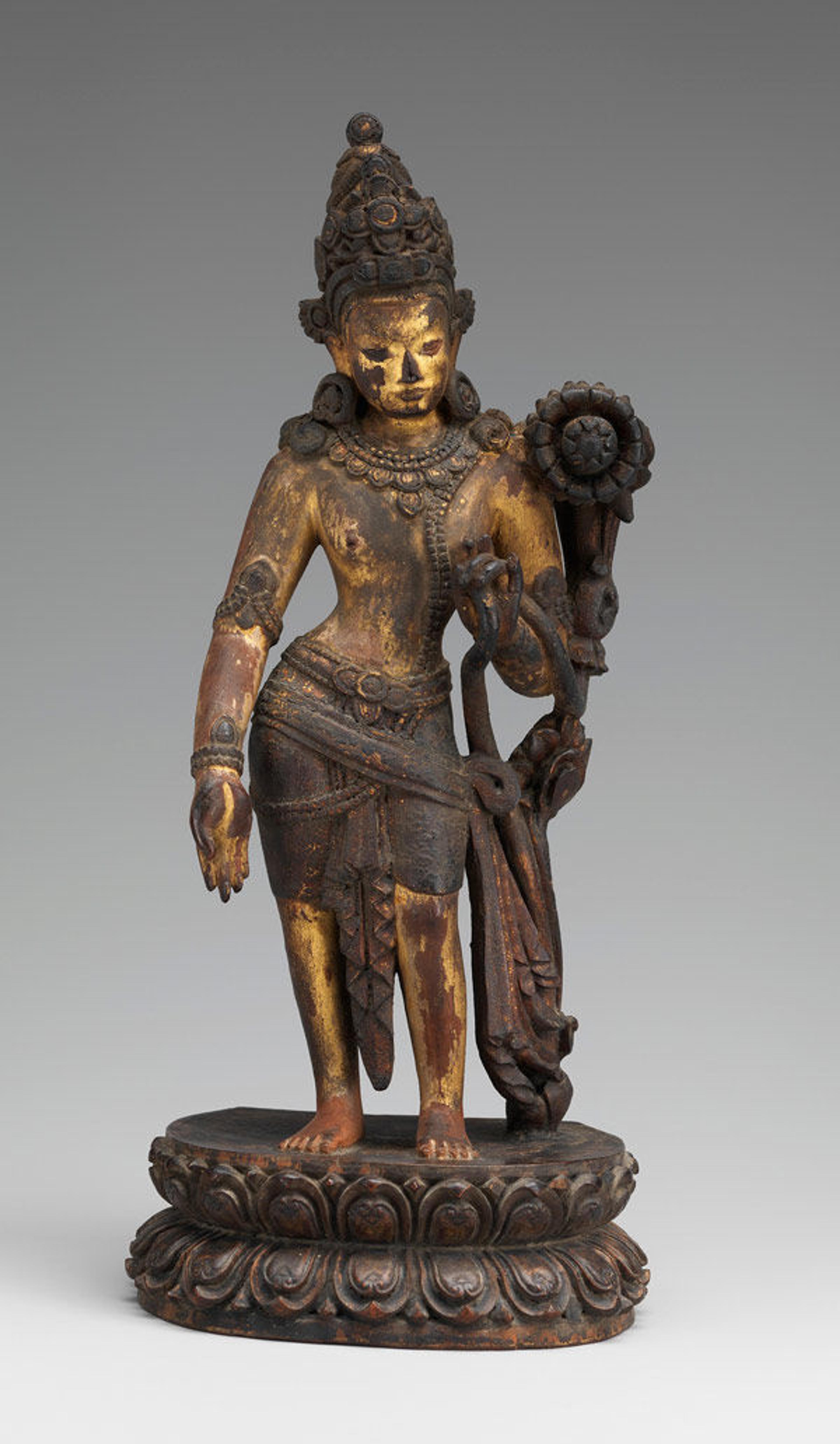 Standing Avalokitesvara, 16th century | Nepal (Kathmandu Valley) | 47.108