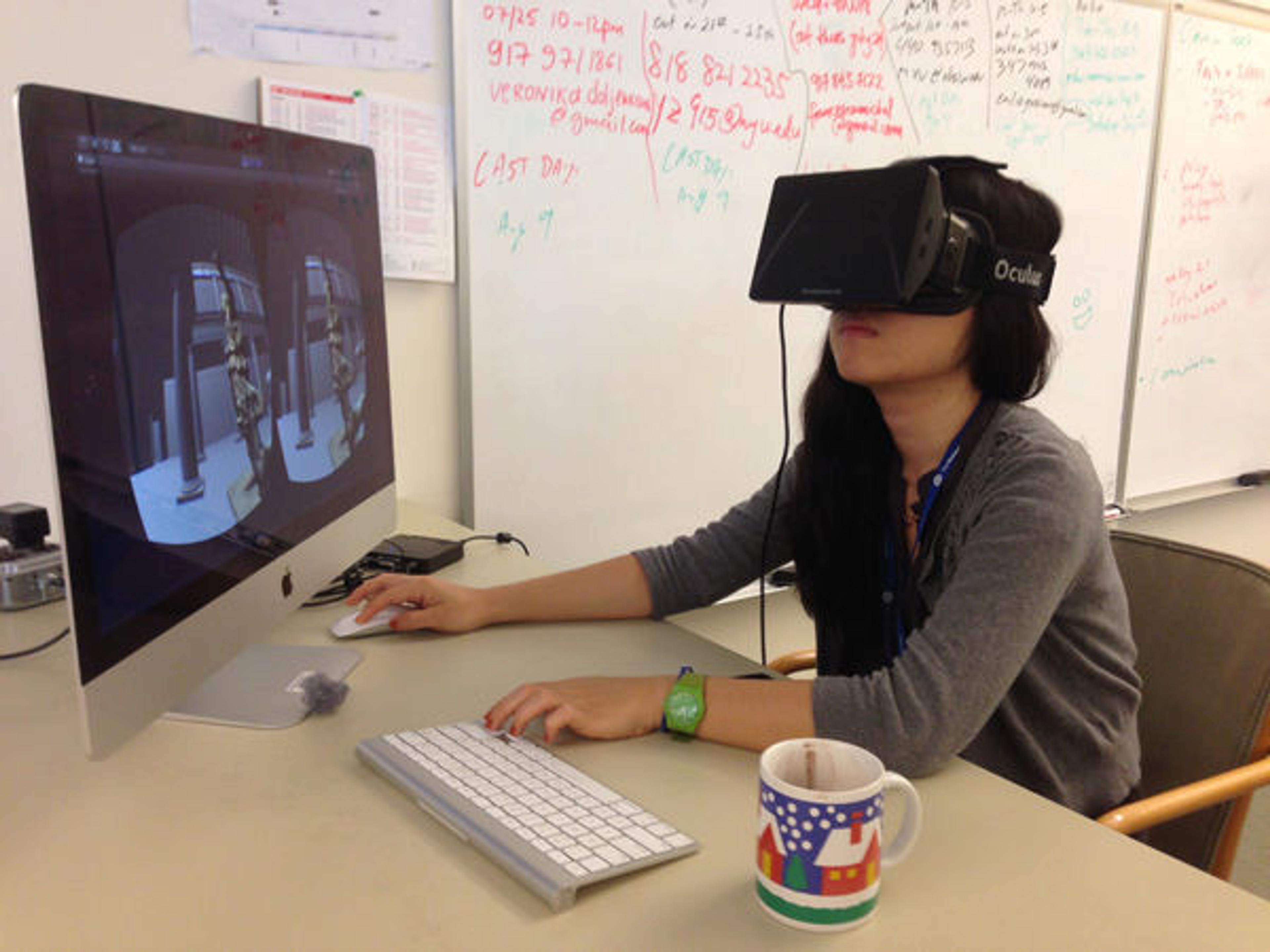 Laura Chen, Media Lab intern, Spring 2014. Virtual Reality Tour of the Met