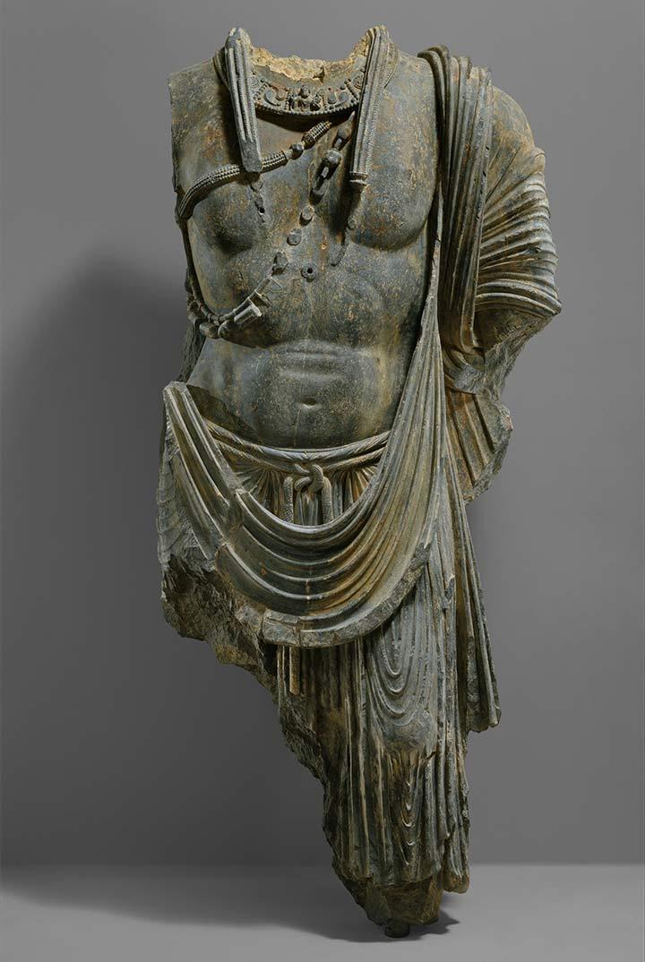 Torso of a Bodhisattva image