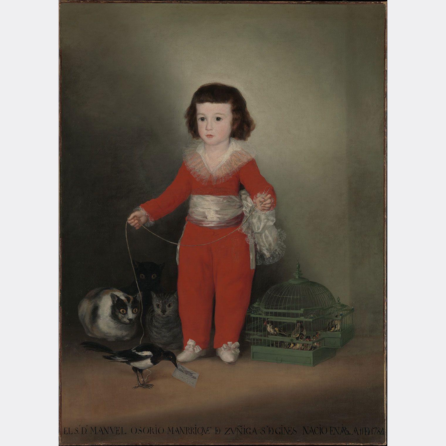 Goya (Francisco de Goya y Lucientes) - Manuel Osorio Manrique de