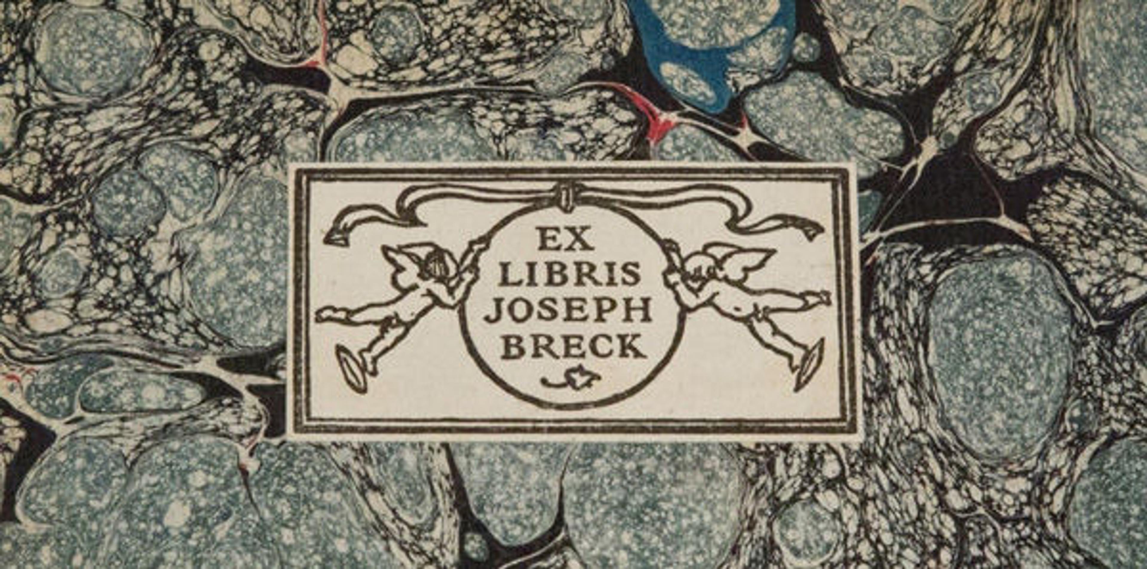 Breck bookplate