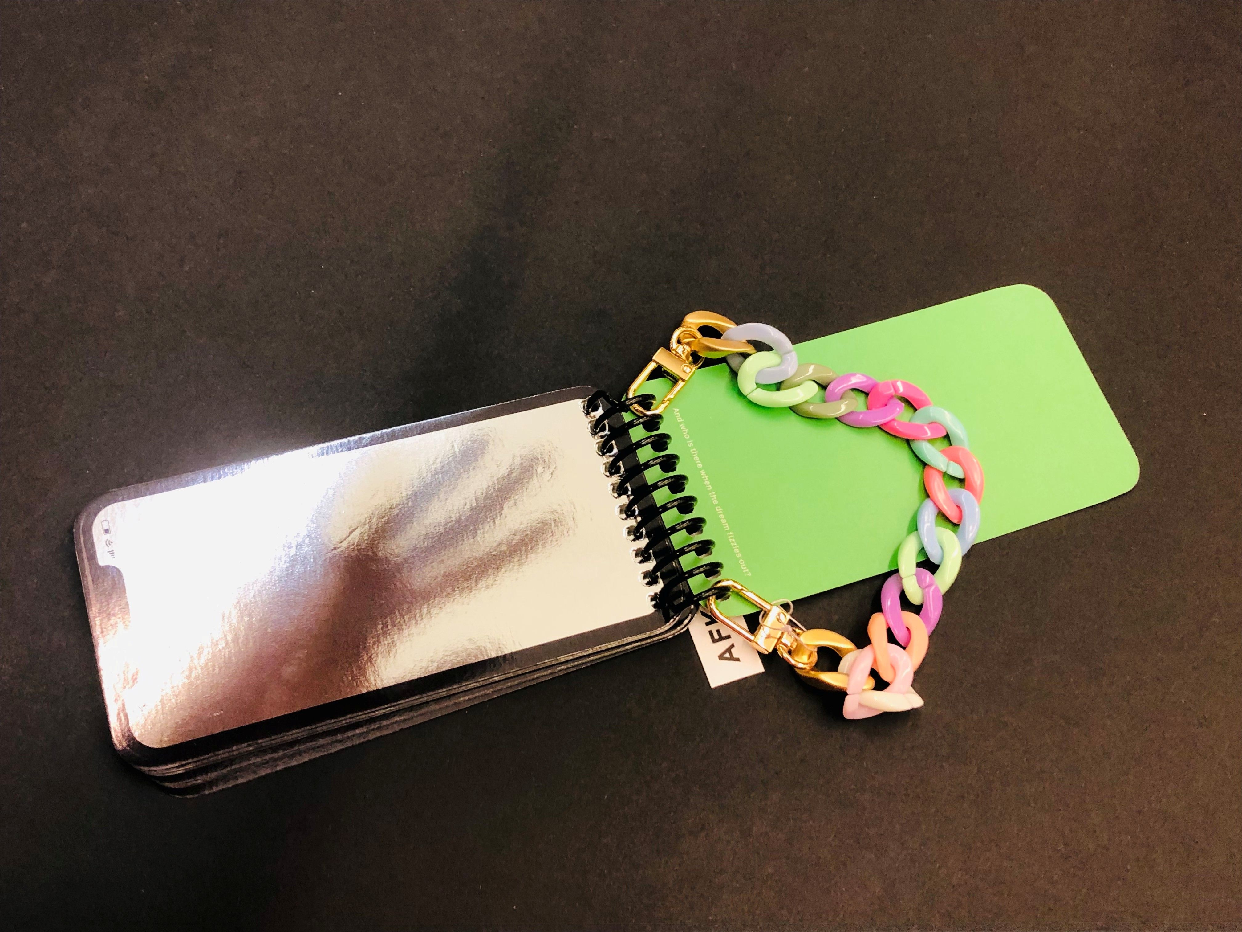 Cellphone-shaped artist's book