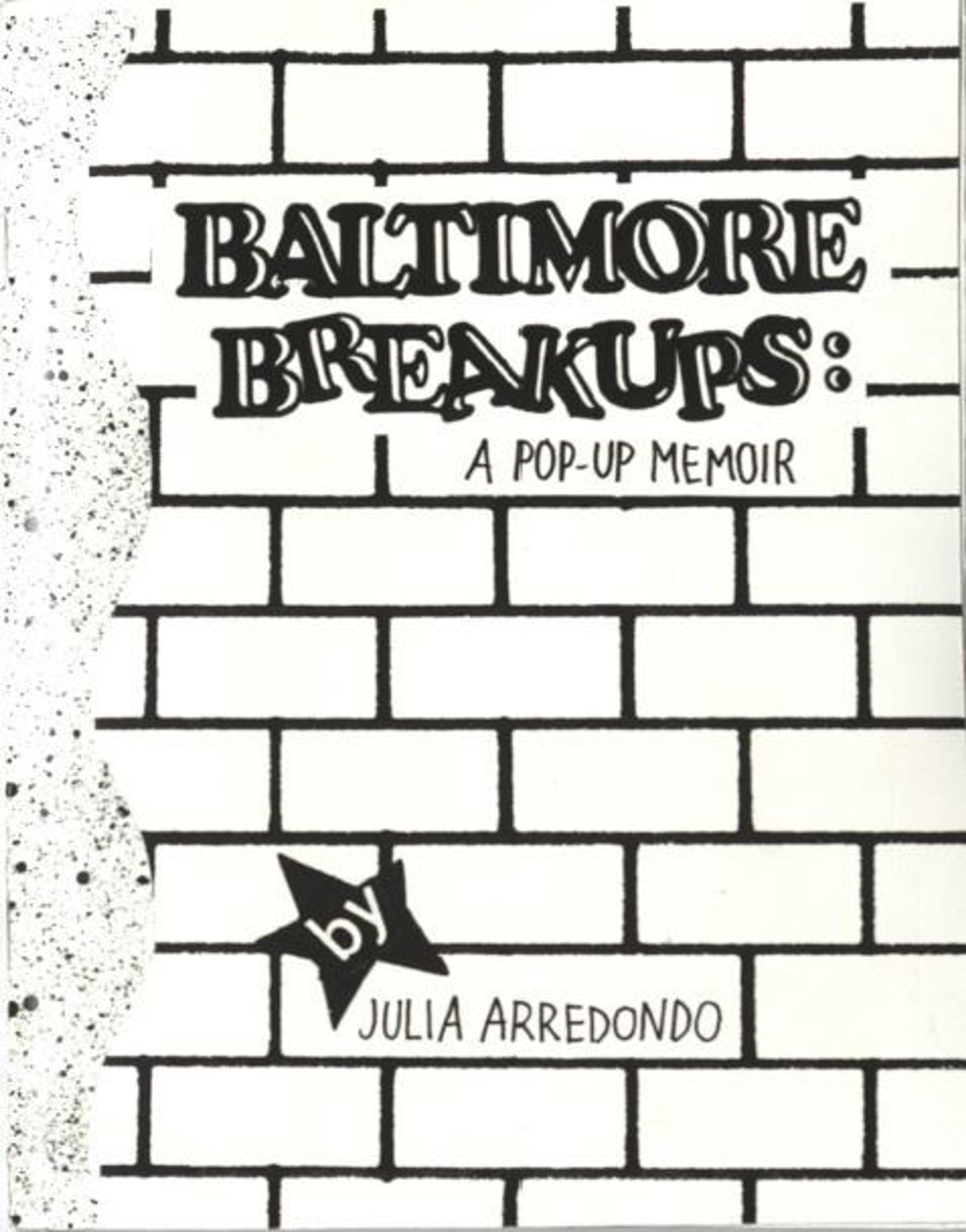 Cover text over an illustrated brick wall