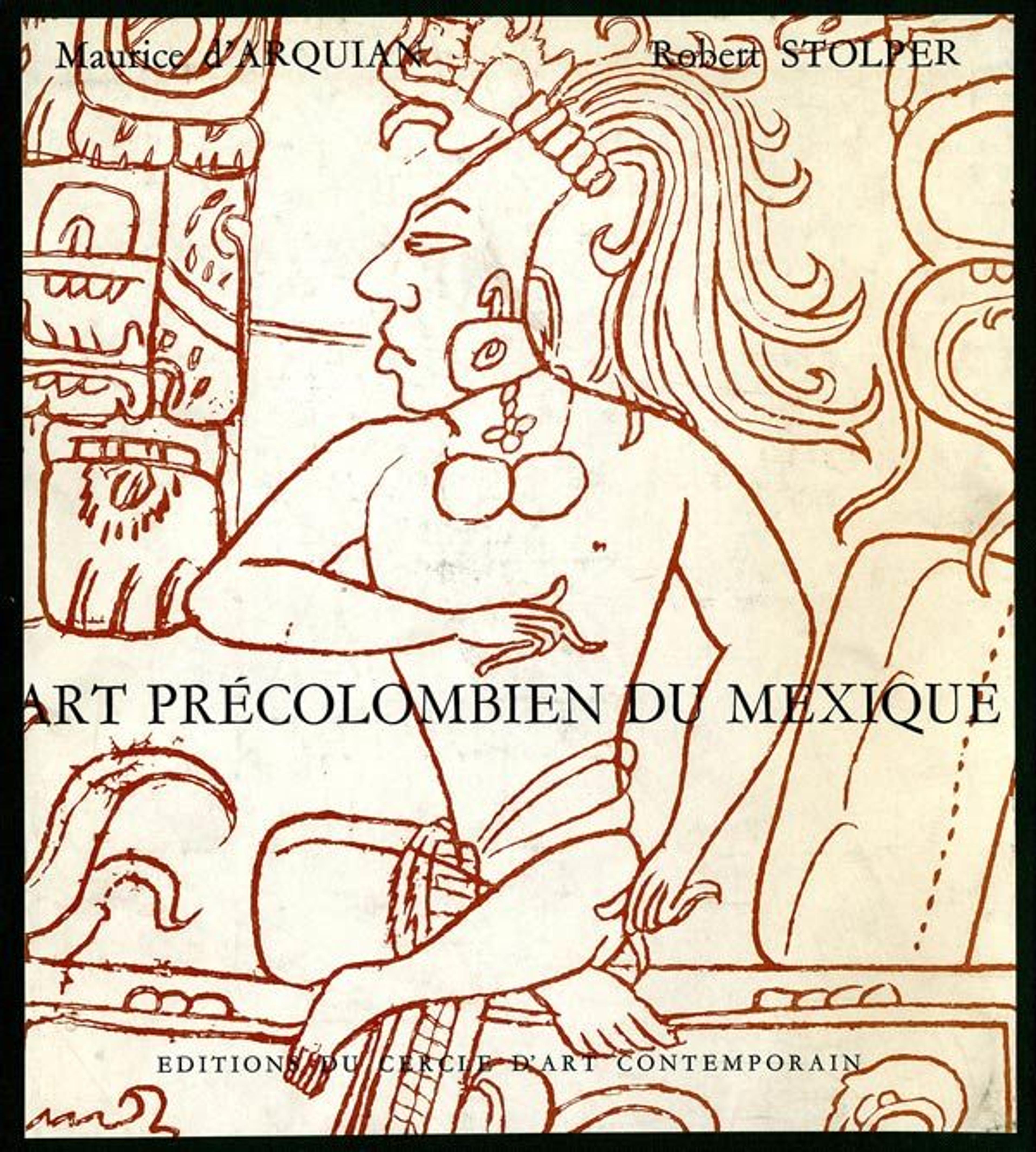 Cover; l'Art Précolombien du Mexique, 1964