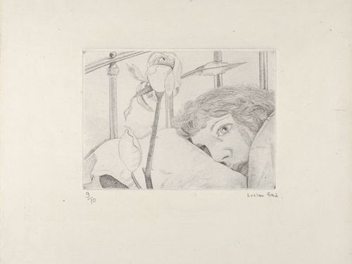 Image for Existentialism and Abstraction: Etchings by Lucian Freud and Brice Marden
