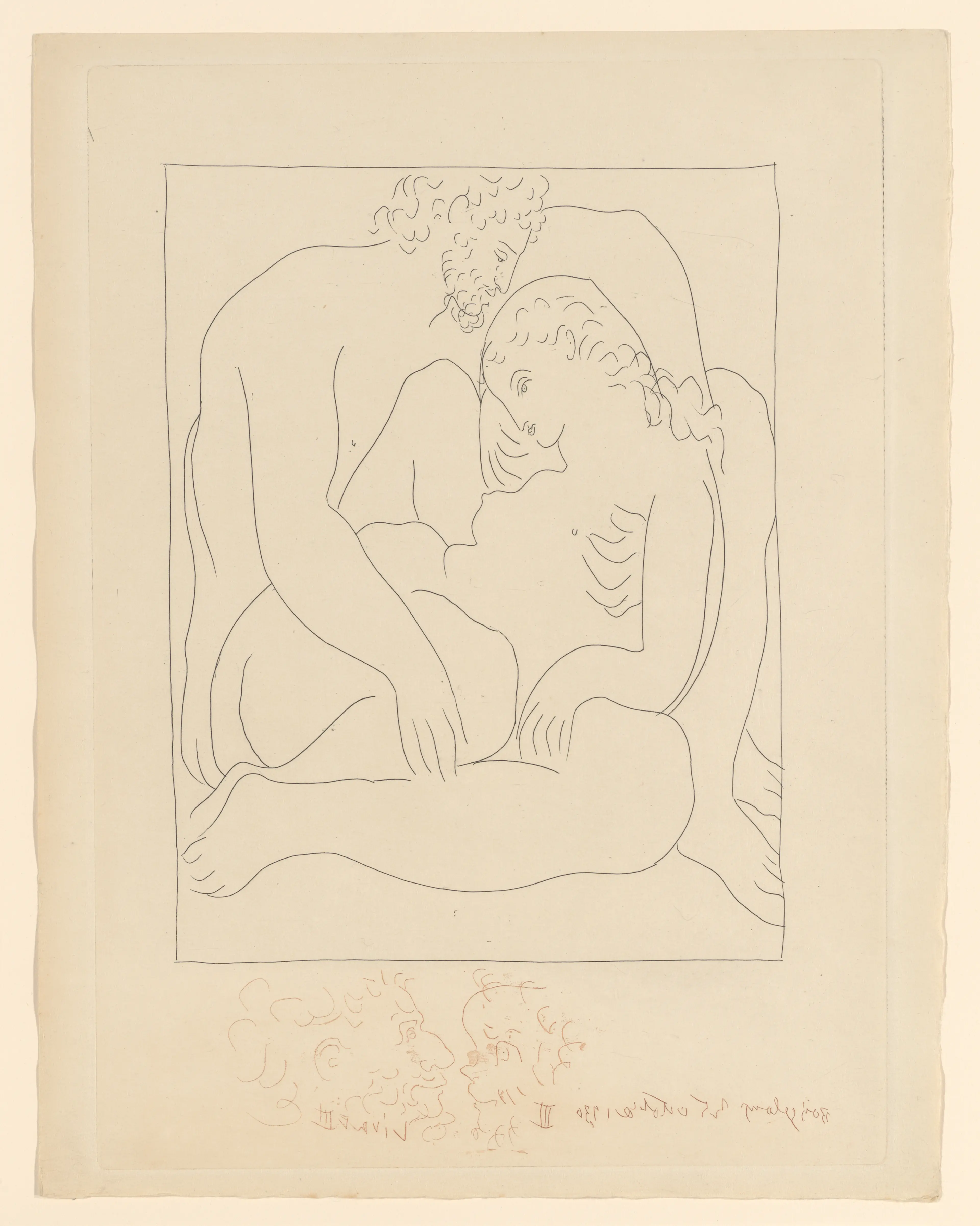 Image of Picasso, illustration for Ovid's Metamorphoses, 1931