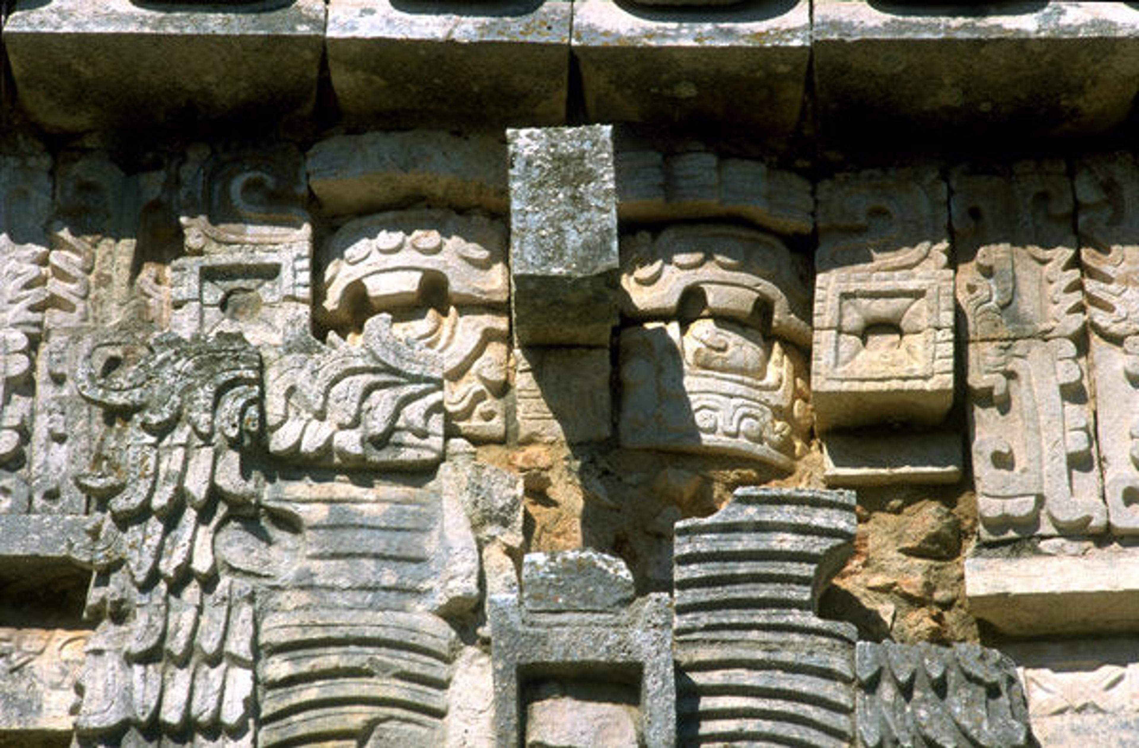 Façade, House of the Governors, Uxmal. Charles S. Rhyne, Architecture, Restoration, and Imaging of the Maya Cities of Uxmal, Kabah, Sayil, and Labná (2008)