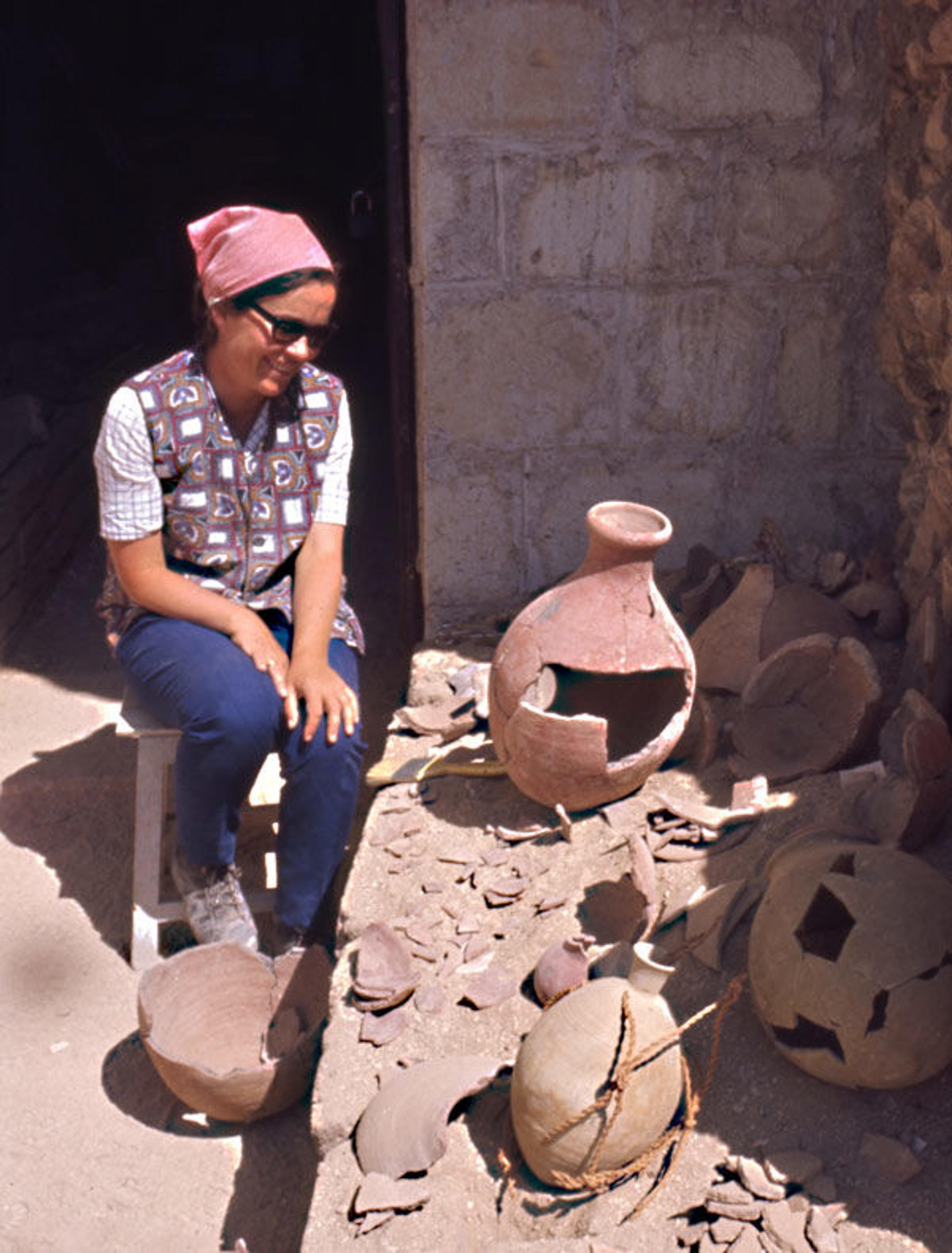 The author in Egypt, 1970s