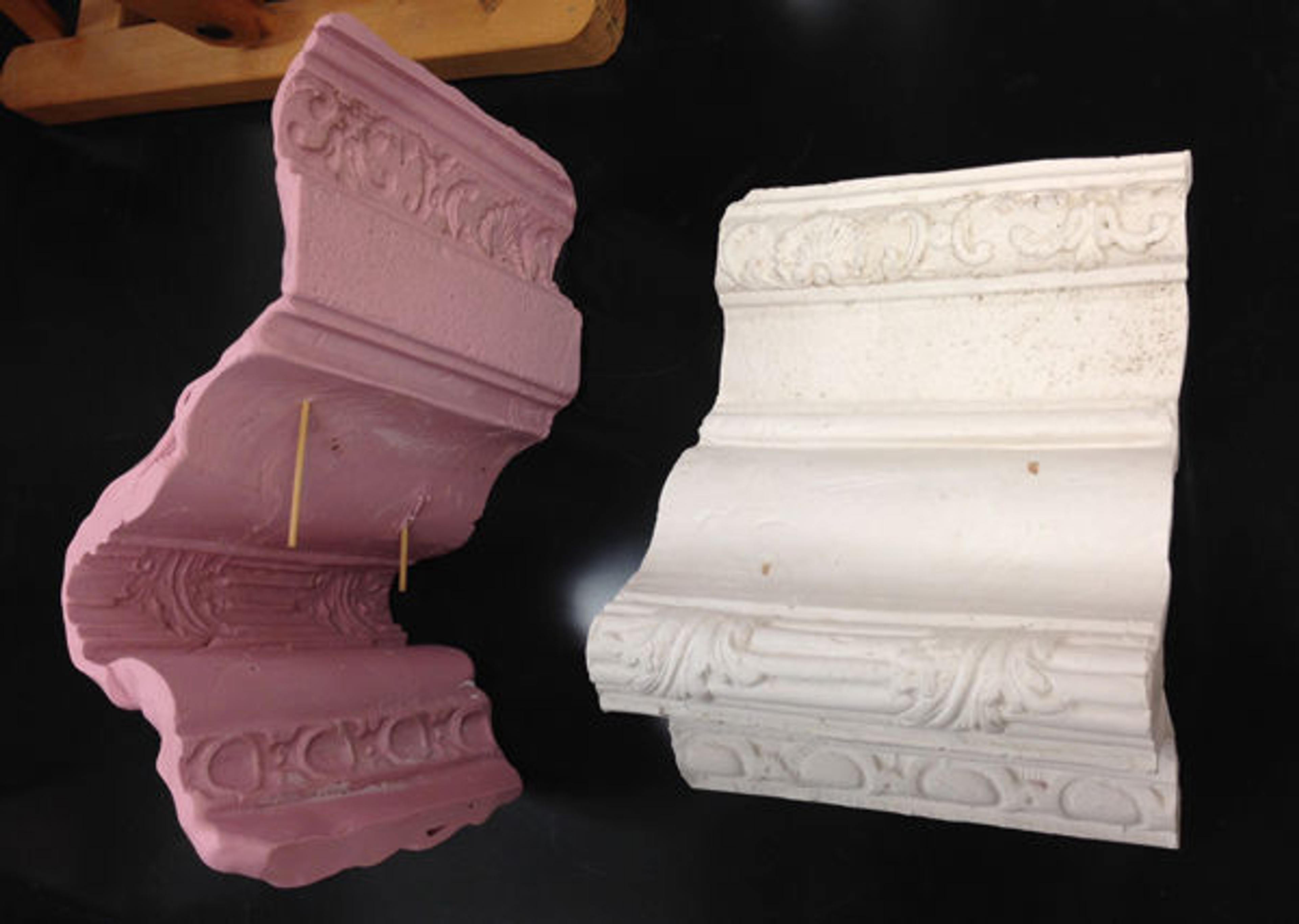 Casts of moldings