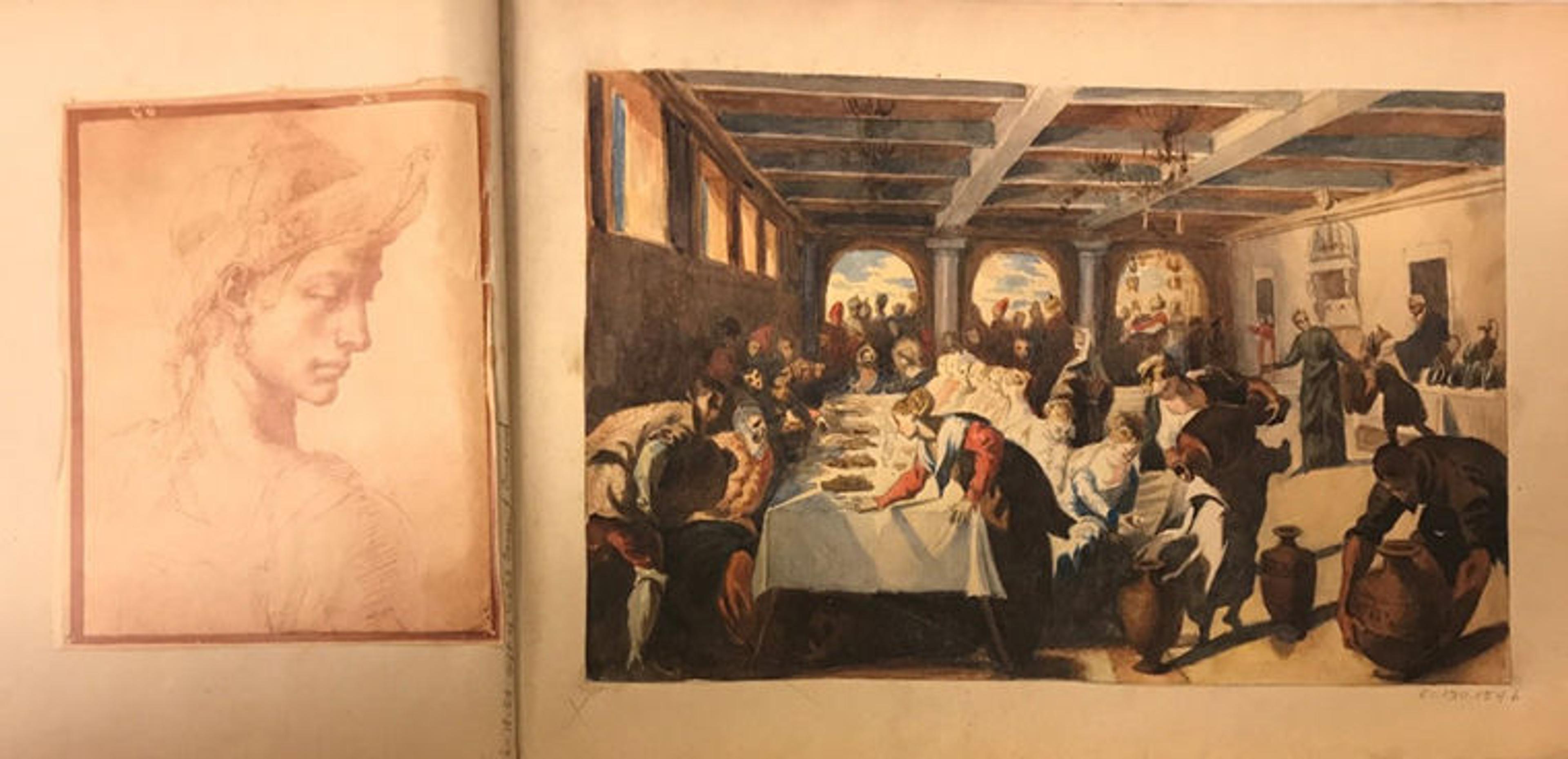 John Singer Sargent's copies of Italian art