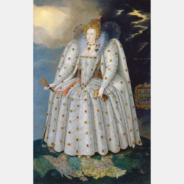 Cover Image for 591. Queen Elizabeth I (“The Ditchley Portrait”), Marcus Gheeraerts the Younger, ca. 1592