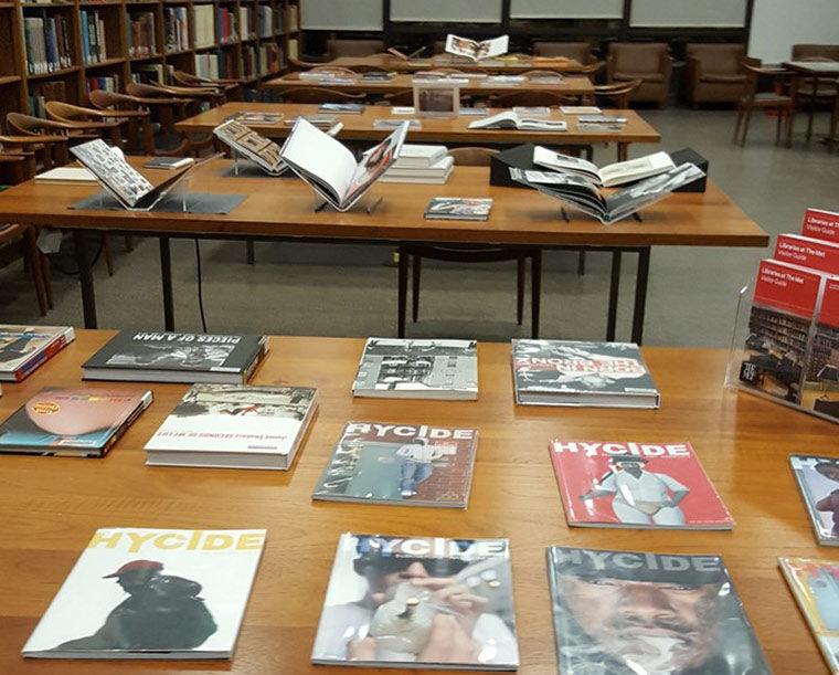 images of Hycide magazine in the reading room