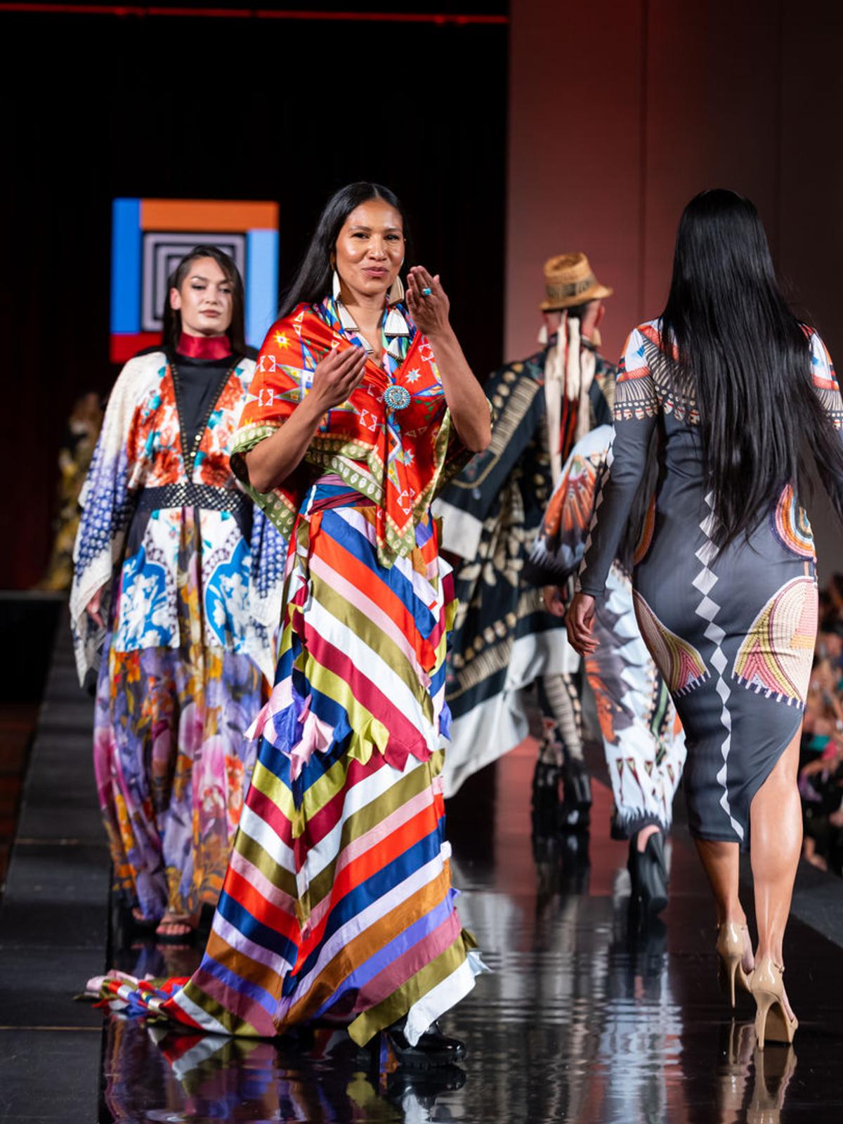 Indigenizing Fashion with Amber-Dawn Bear Robe - The Metropolitan ...