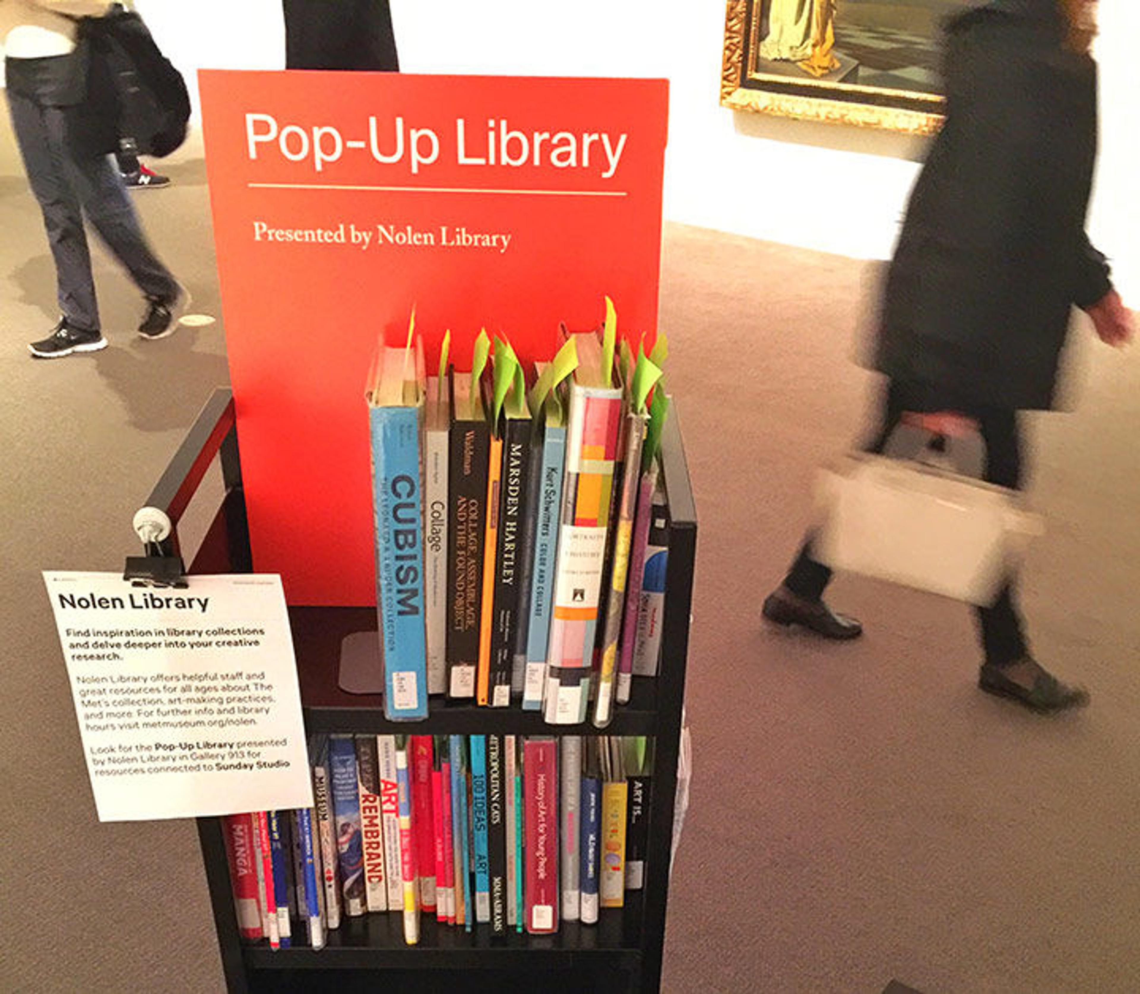 Pop up library