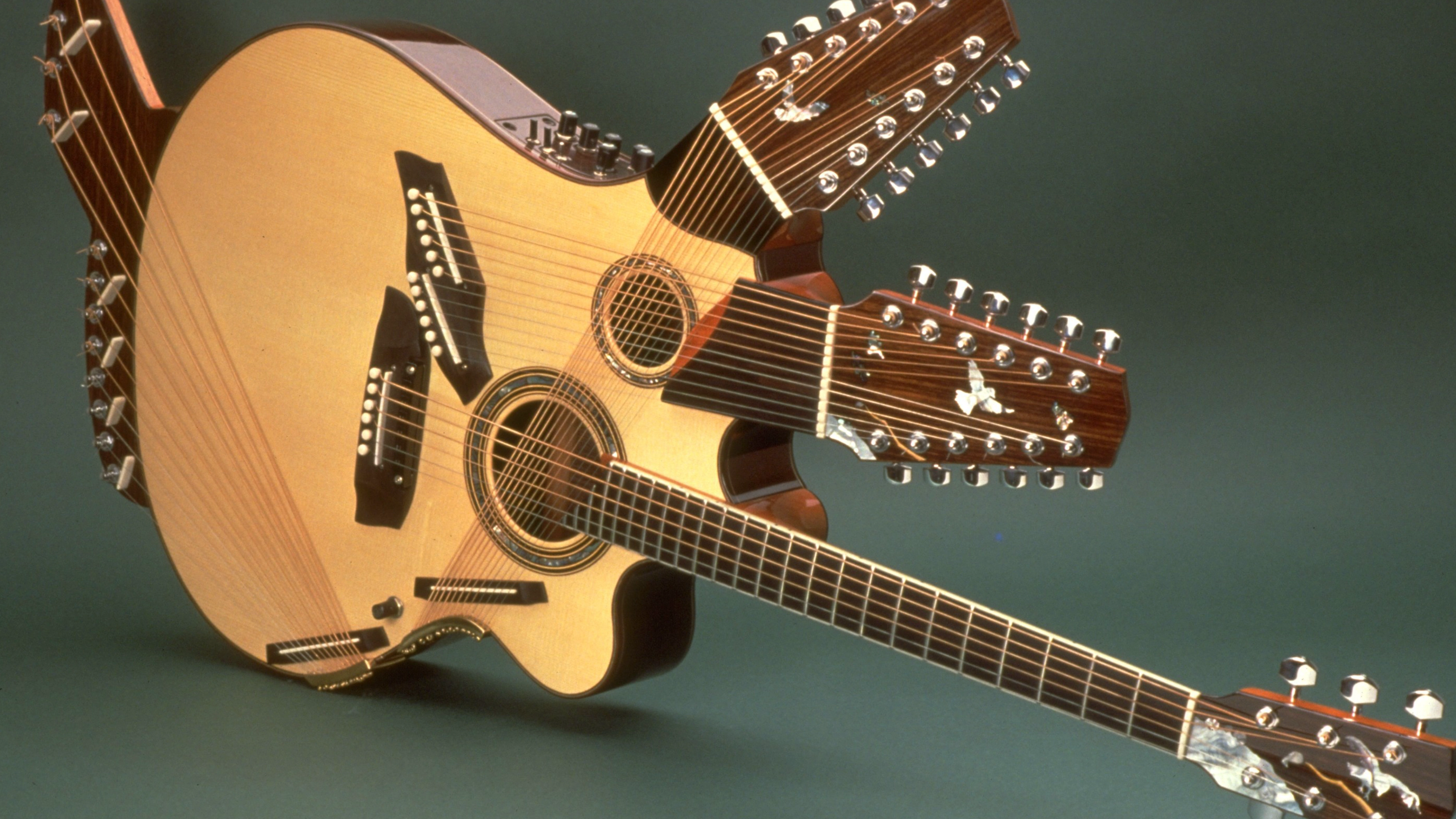 A closeup of a guitar. Image: Photo courtesy of Linda Manzer