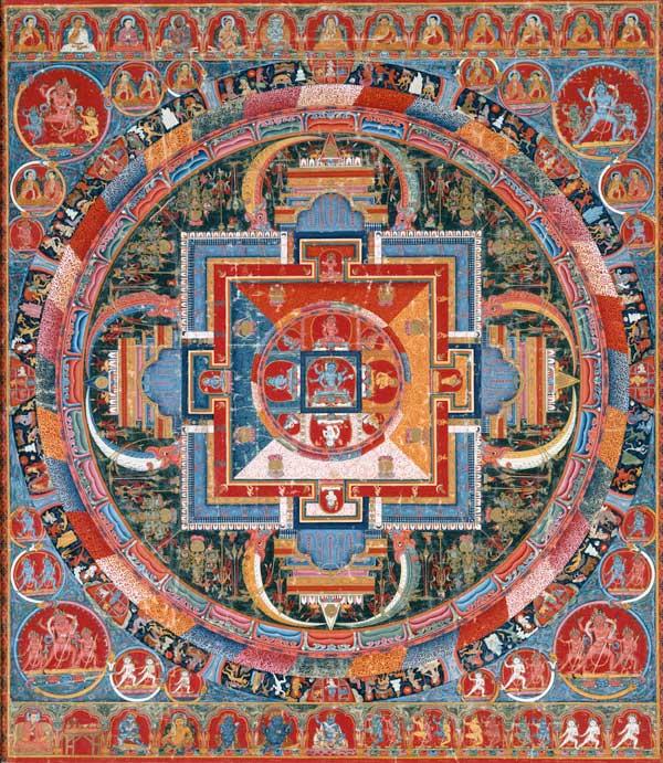 Mandala of Jnanadakini, late 14th century | Sakya School. Tibet | The Metropolitan Museum of Art, New York, Purchase, Lita Annenberg Hazen Charitable Trust Gift, 1987 (1987.16)