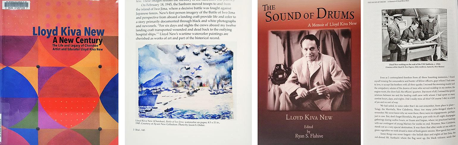 Two covers with two inside shots