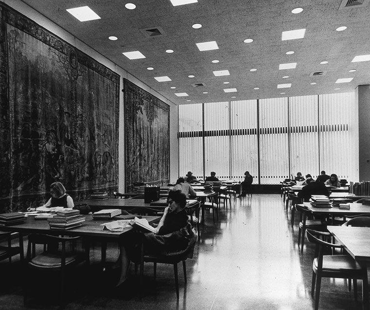Reading room, 1965