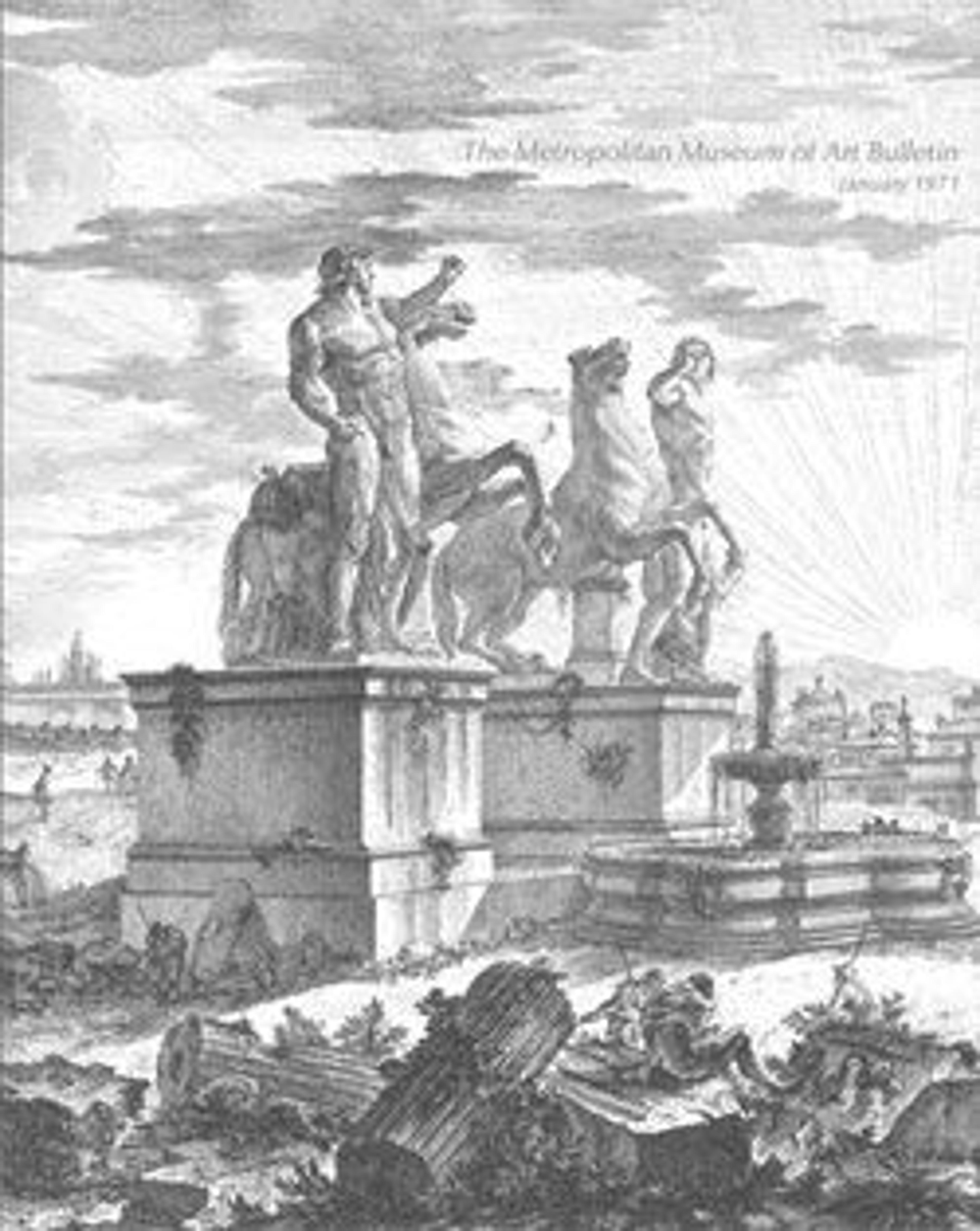 "Eighteenth-Century Italian Draughtsmen": The Metropolitan Museum of Art Bulletin, v. 29, no. 5 (January, 1971)