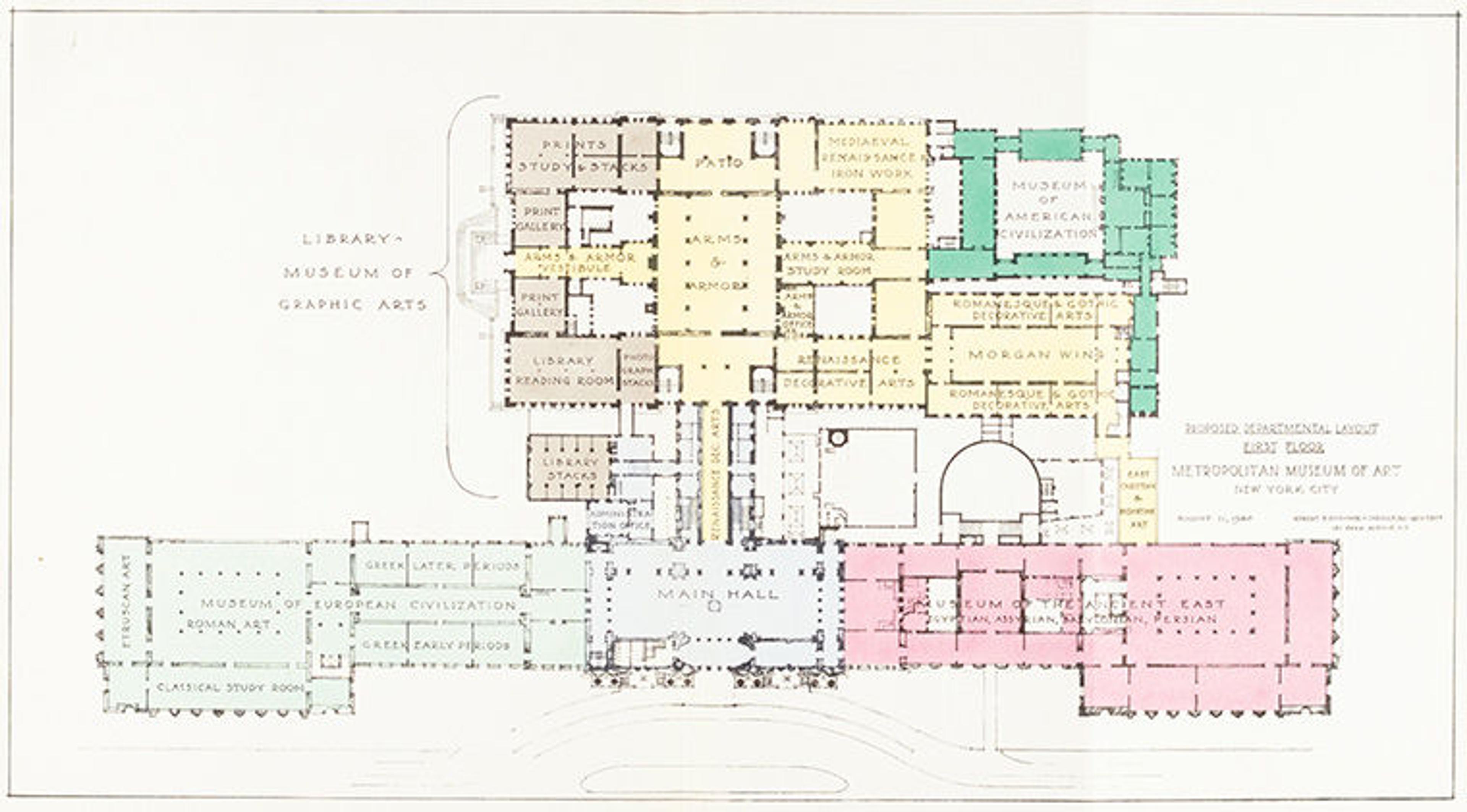 map of the museum