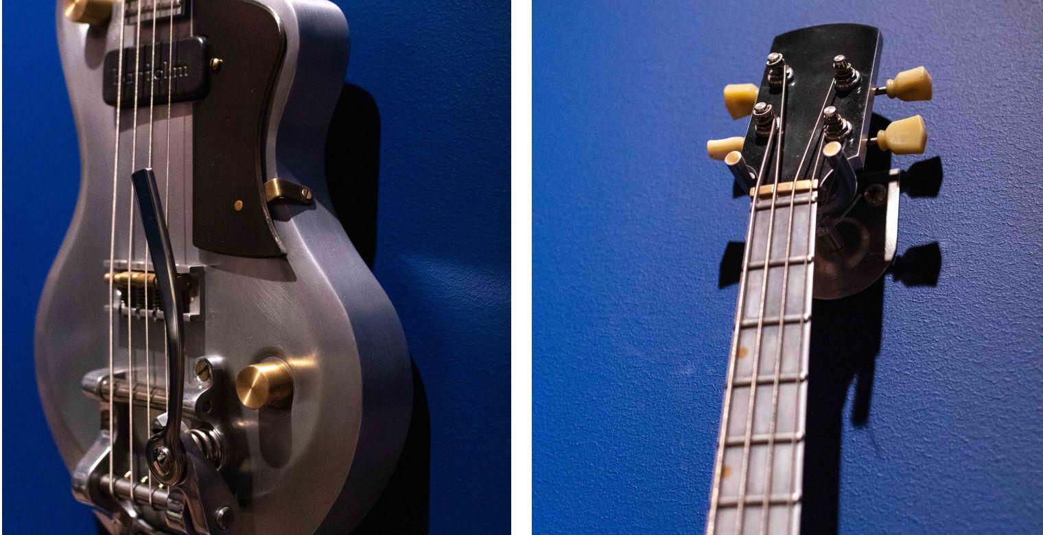 Details of a guitar