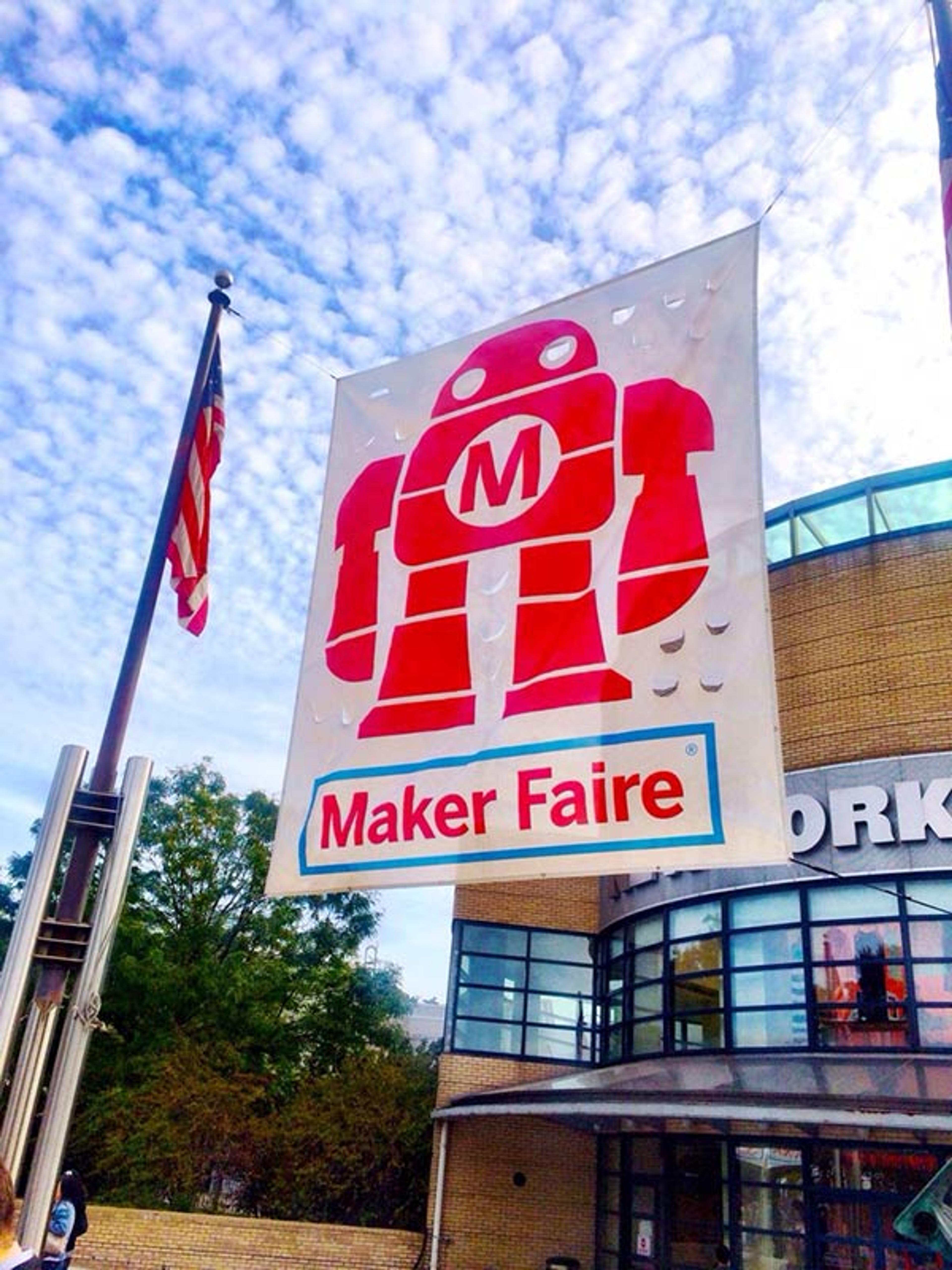 Maker Faire banner