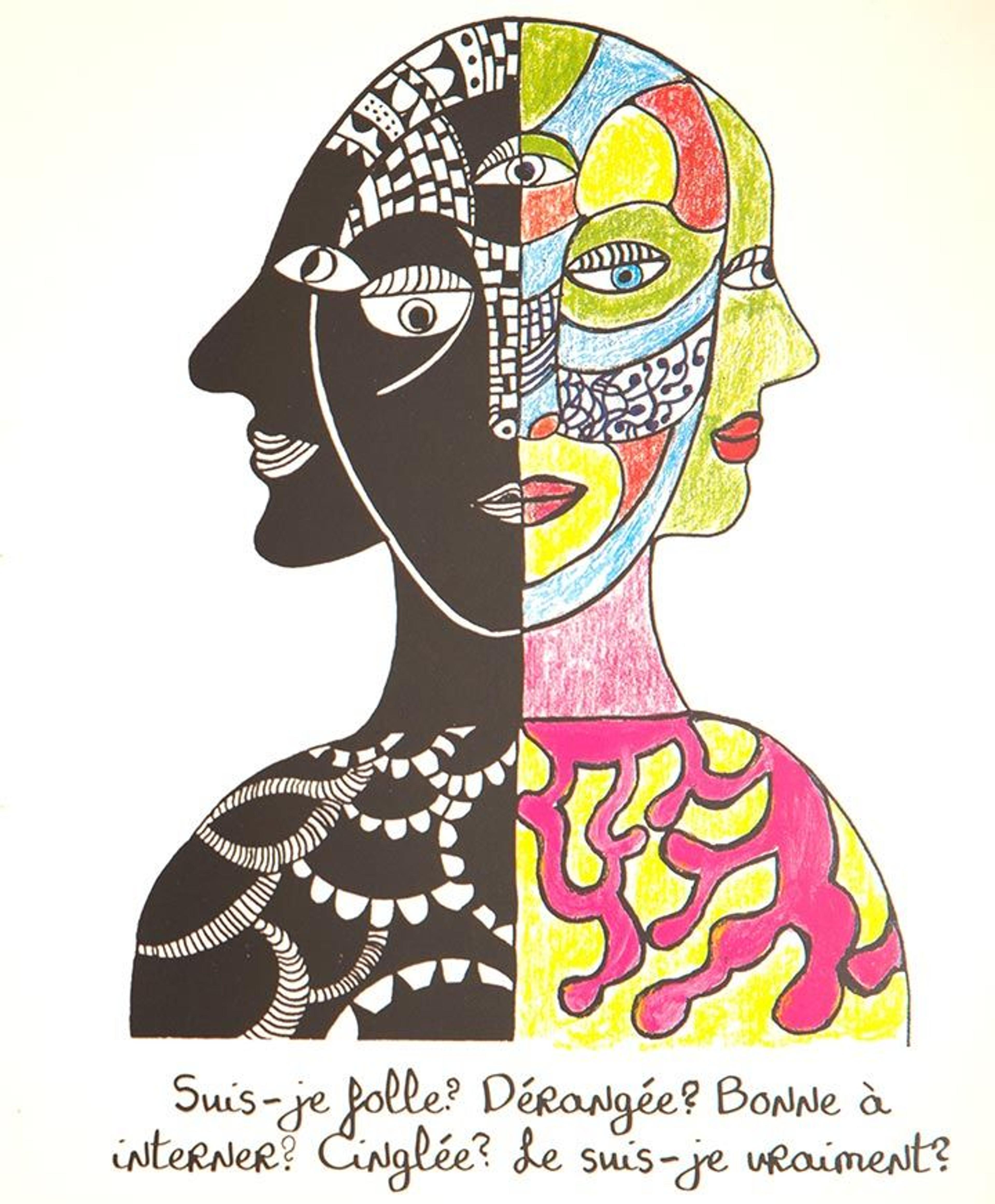 Niki de Saint Phalle heads