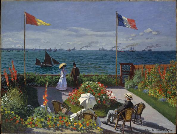 Claude Monet (French, 1840–1926) | Garden at Sainte-Adresse | 67.241