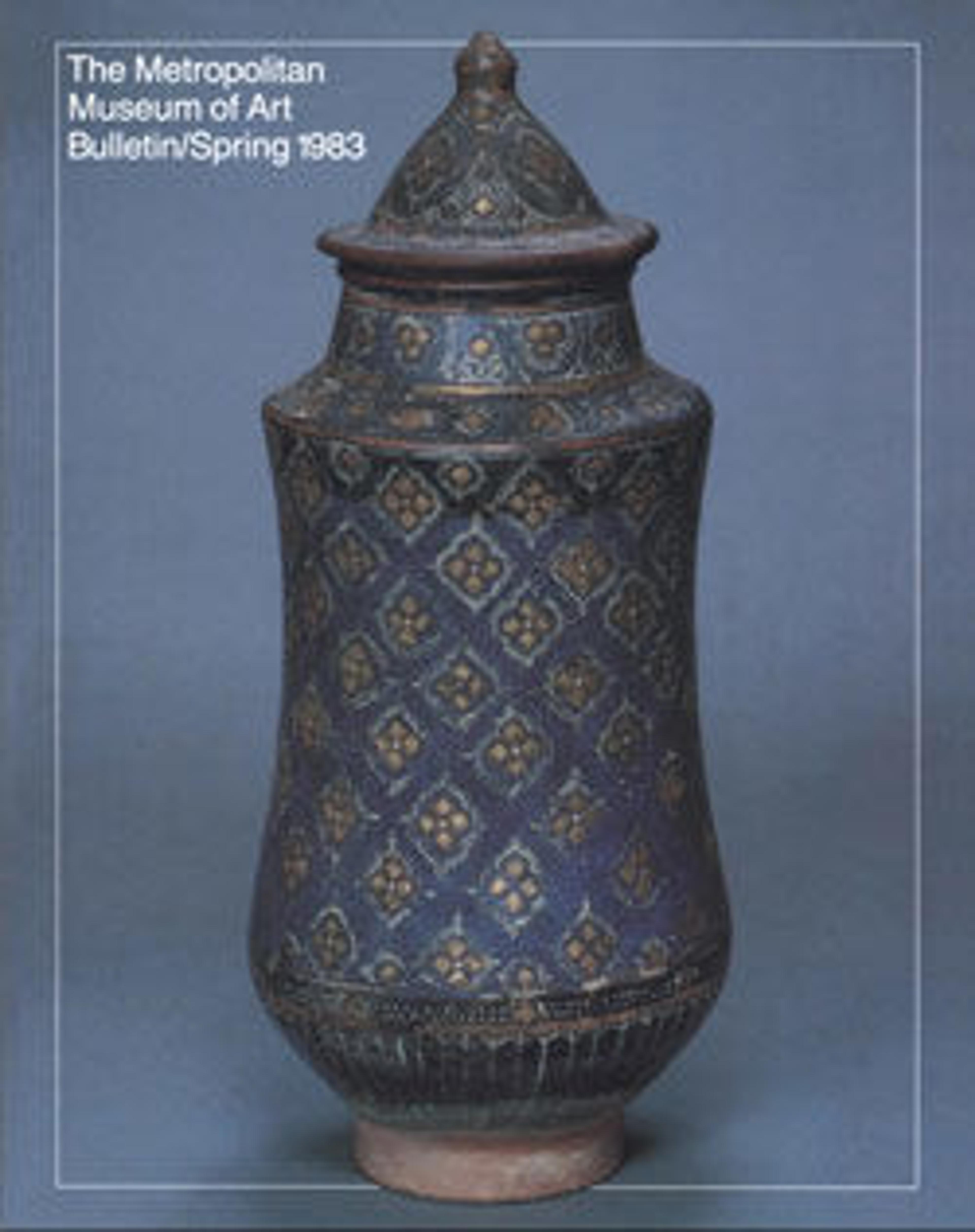 "Islamic Pottery: A Brief History": The Metropolitan Museum of Art Bulletin, v. 40, no. 4 (Spring, 1983)