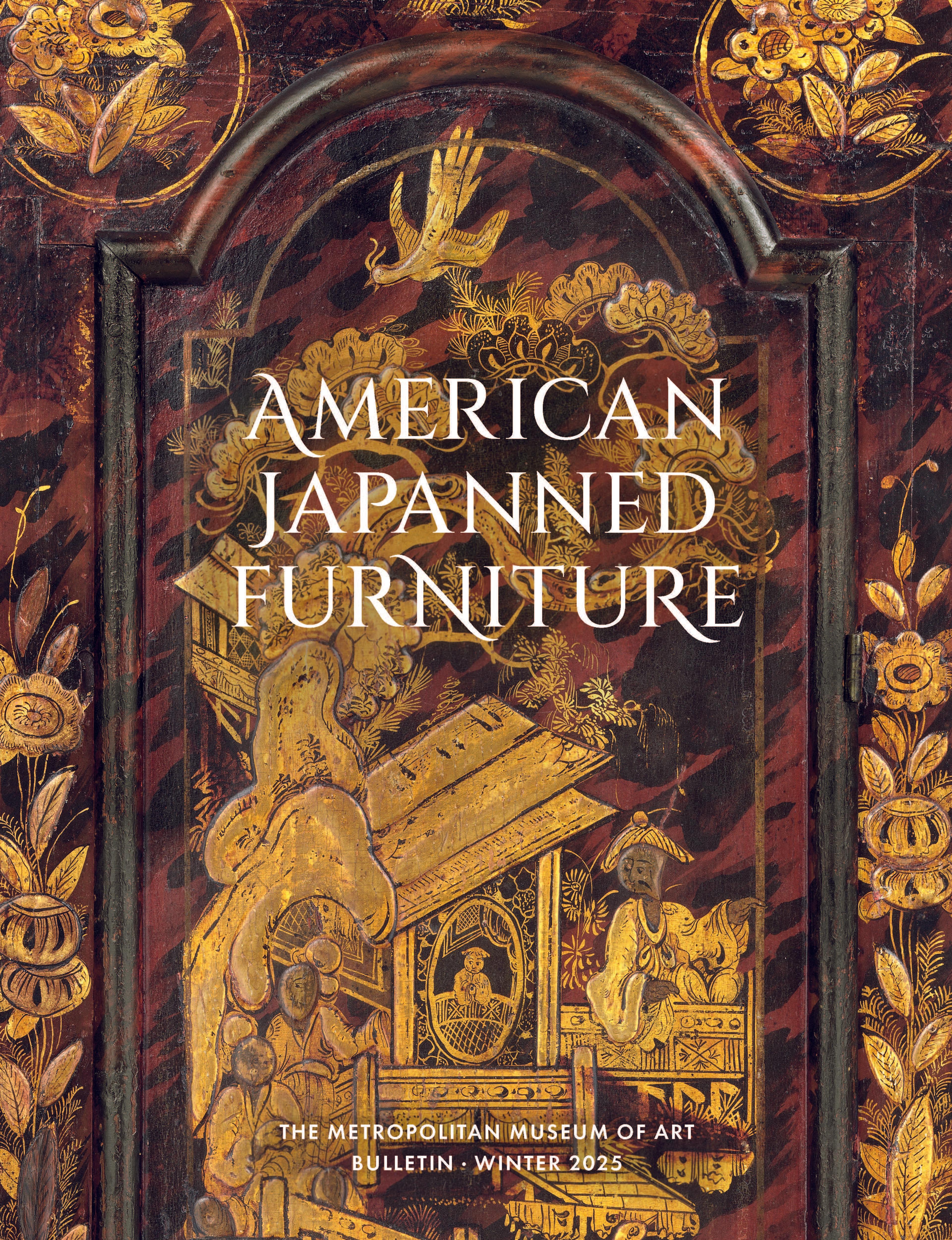 burgundy-gold-black-detailed-lacquer-furniture-with- white- title-text