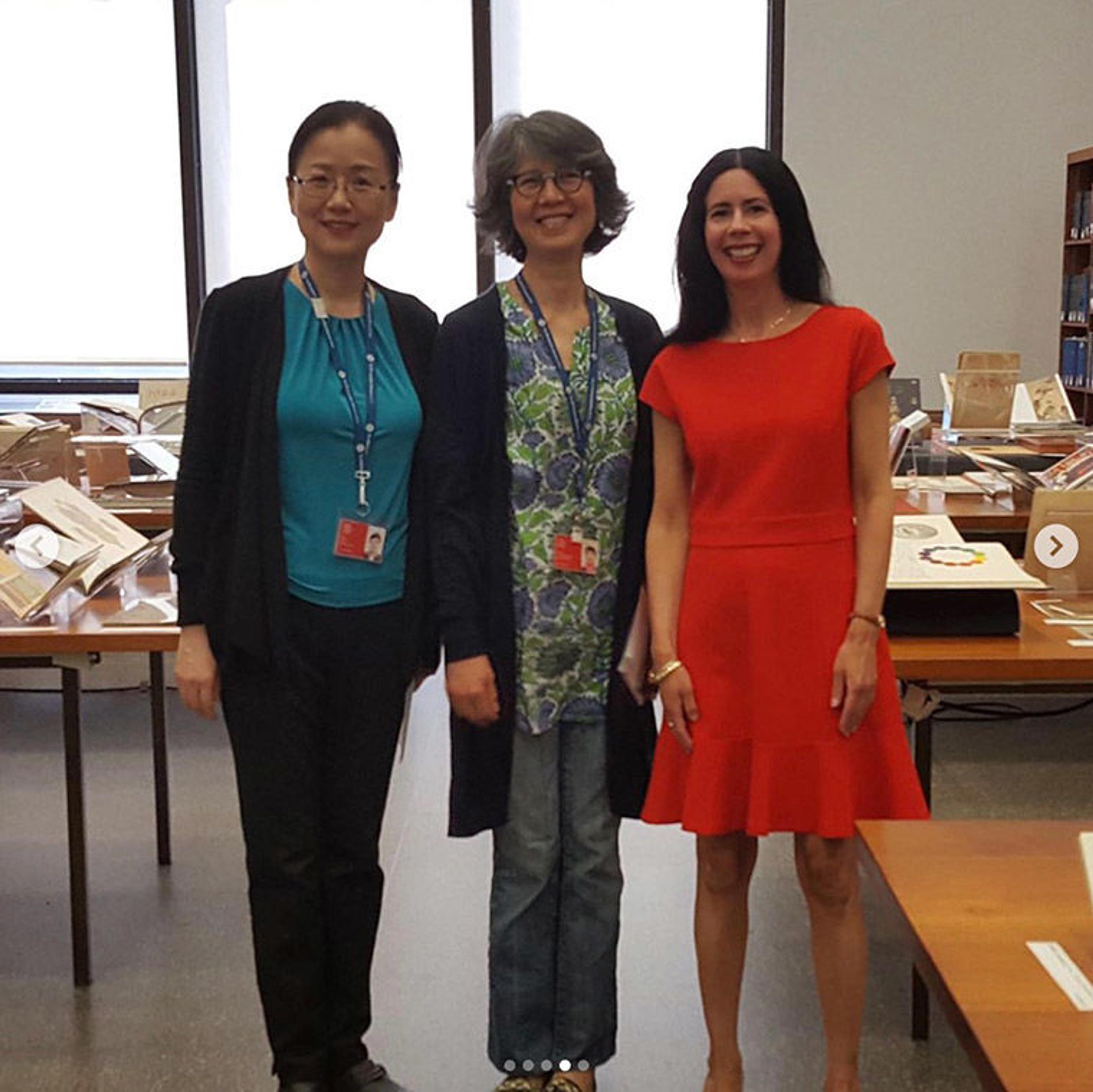 Three Watson librarians