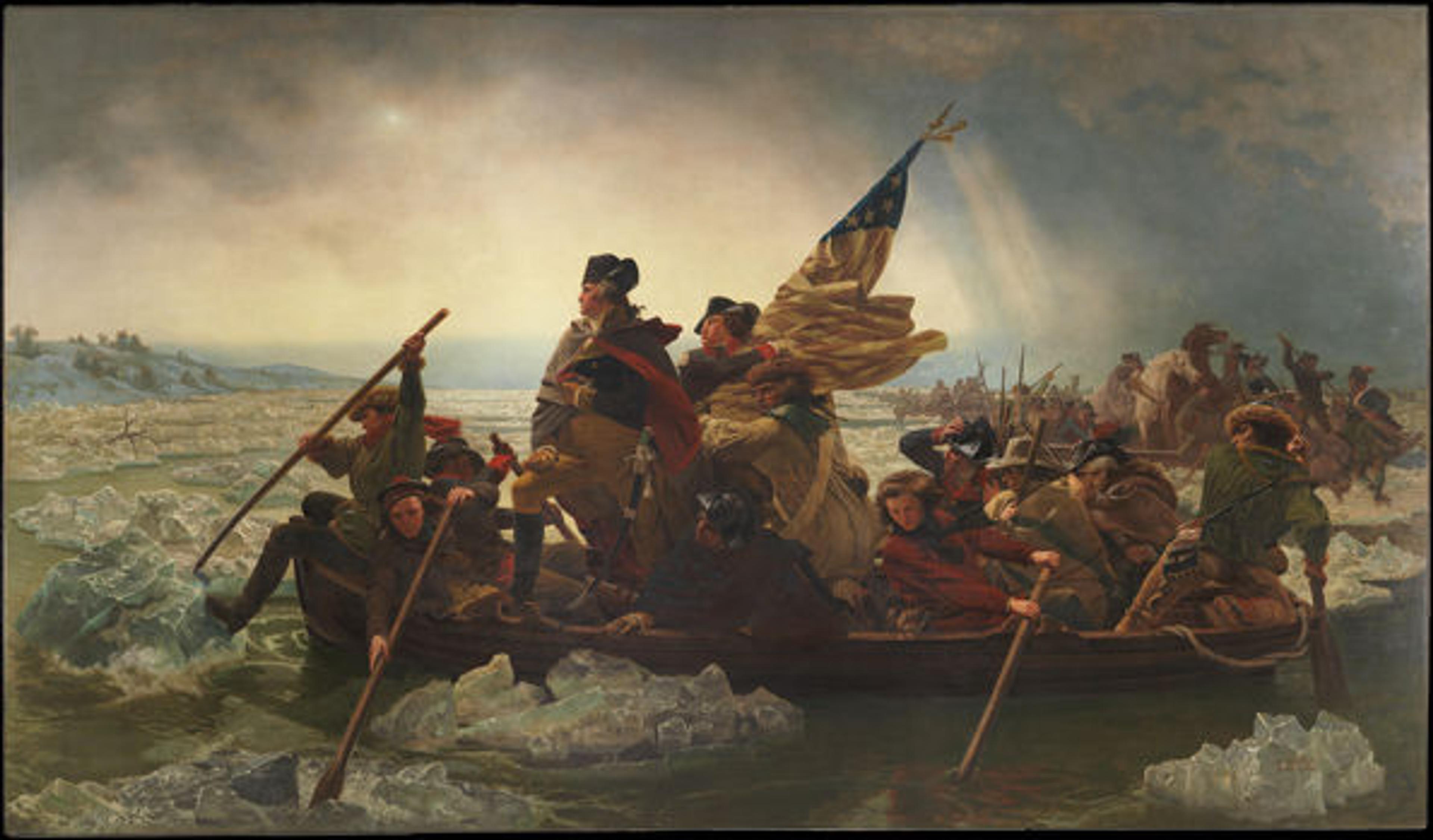 Emanuel Leutze (American, 1816–1868). Washington Crossing the Delaware, 1851