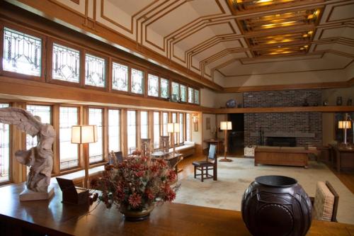 Image for Frank Lloyd Wright designed this pavilion as a living room and small concert space