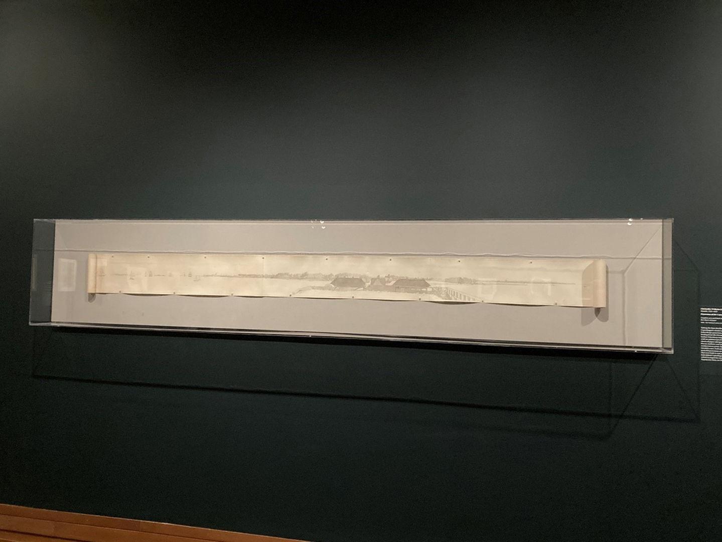 Final installation. Christoffer Wilhelm Eckersberg, Panorama of the Copenhagen Roads,