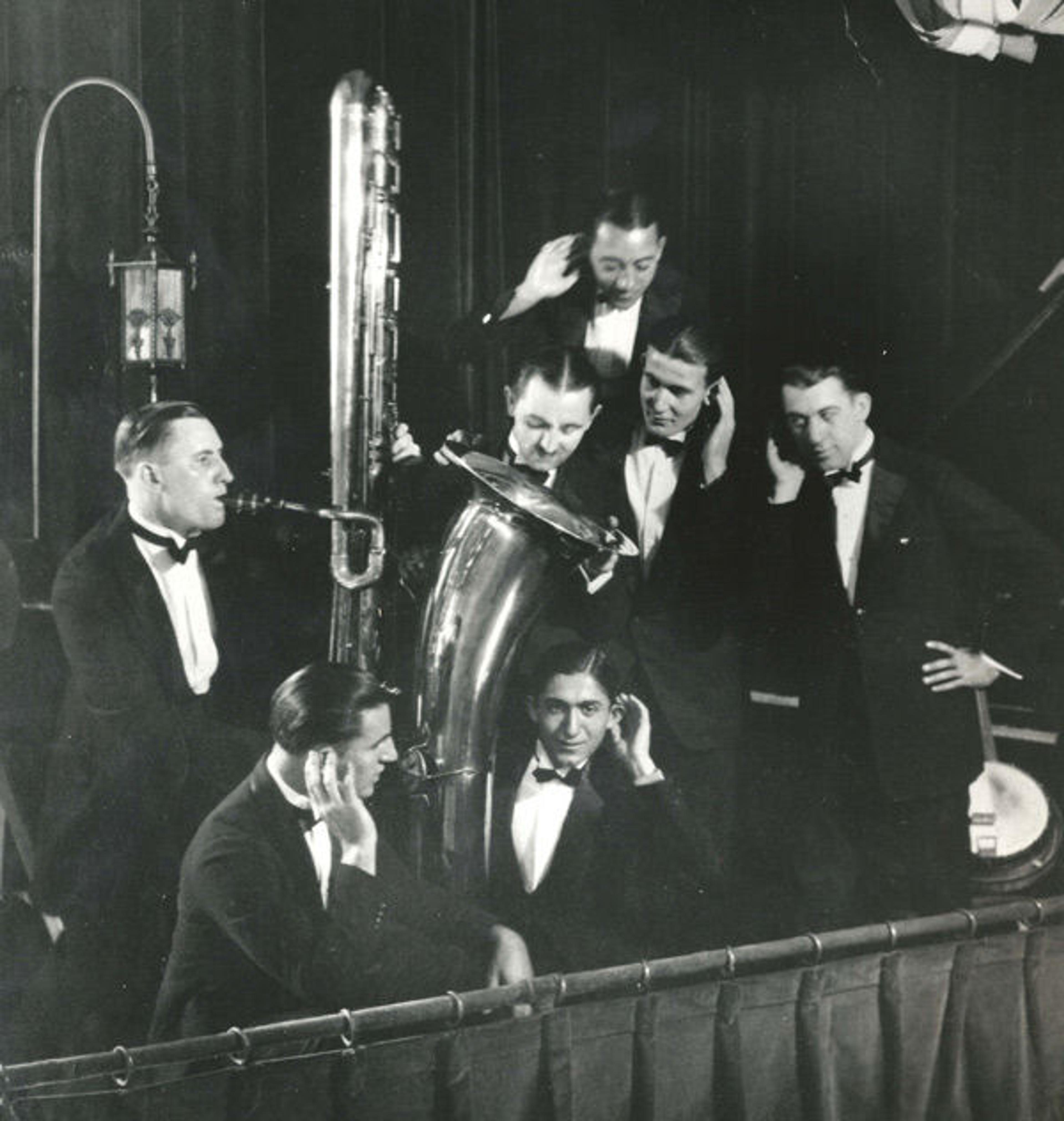 The Charles Houston Novelty Jazz Orchestra, Philadelphia, ca. 1920 Gelatin silver print. Photo of the author