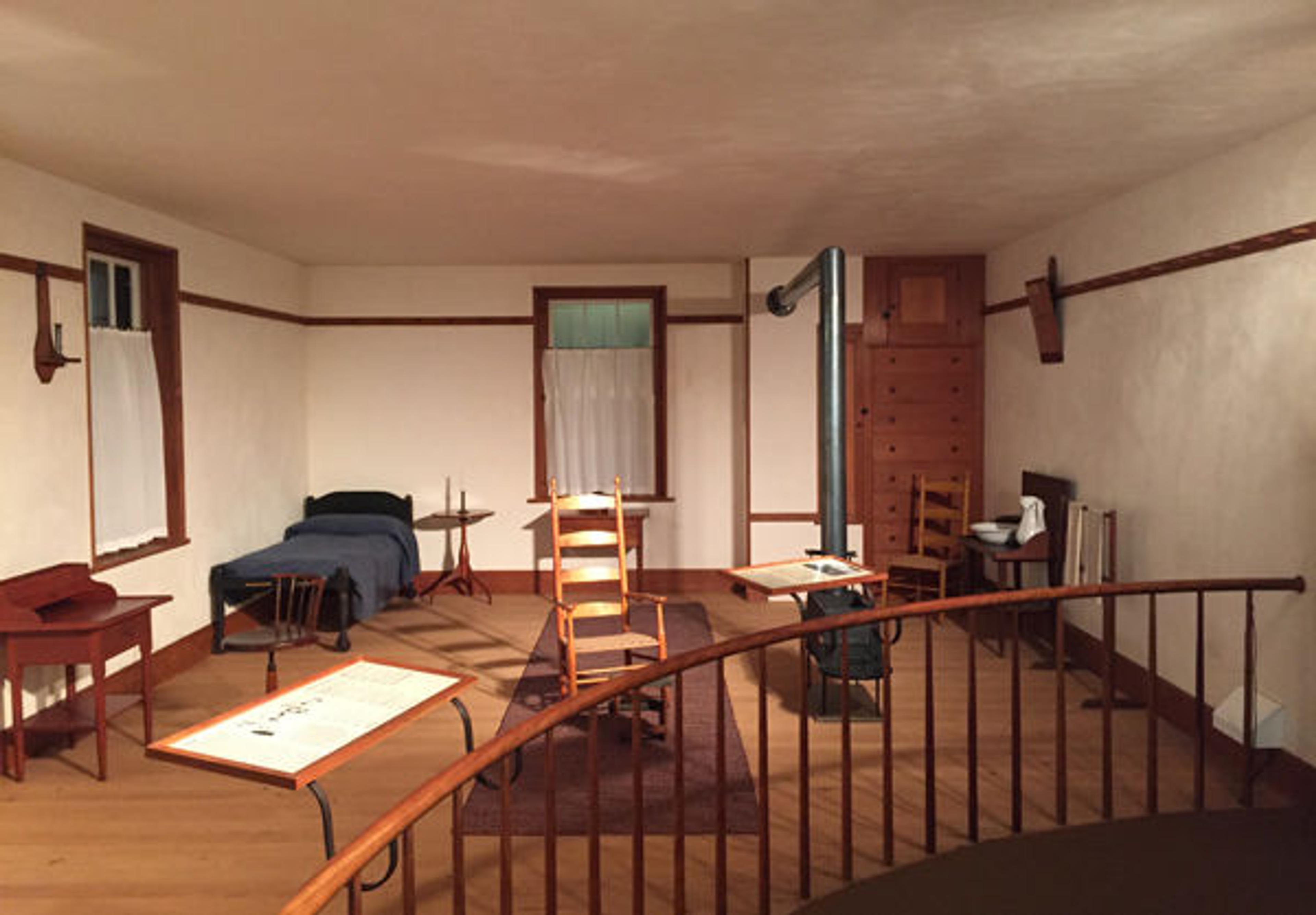 Gallery 734: Shaker Retiring Room, ca. 1830–40