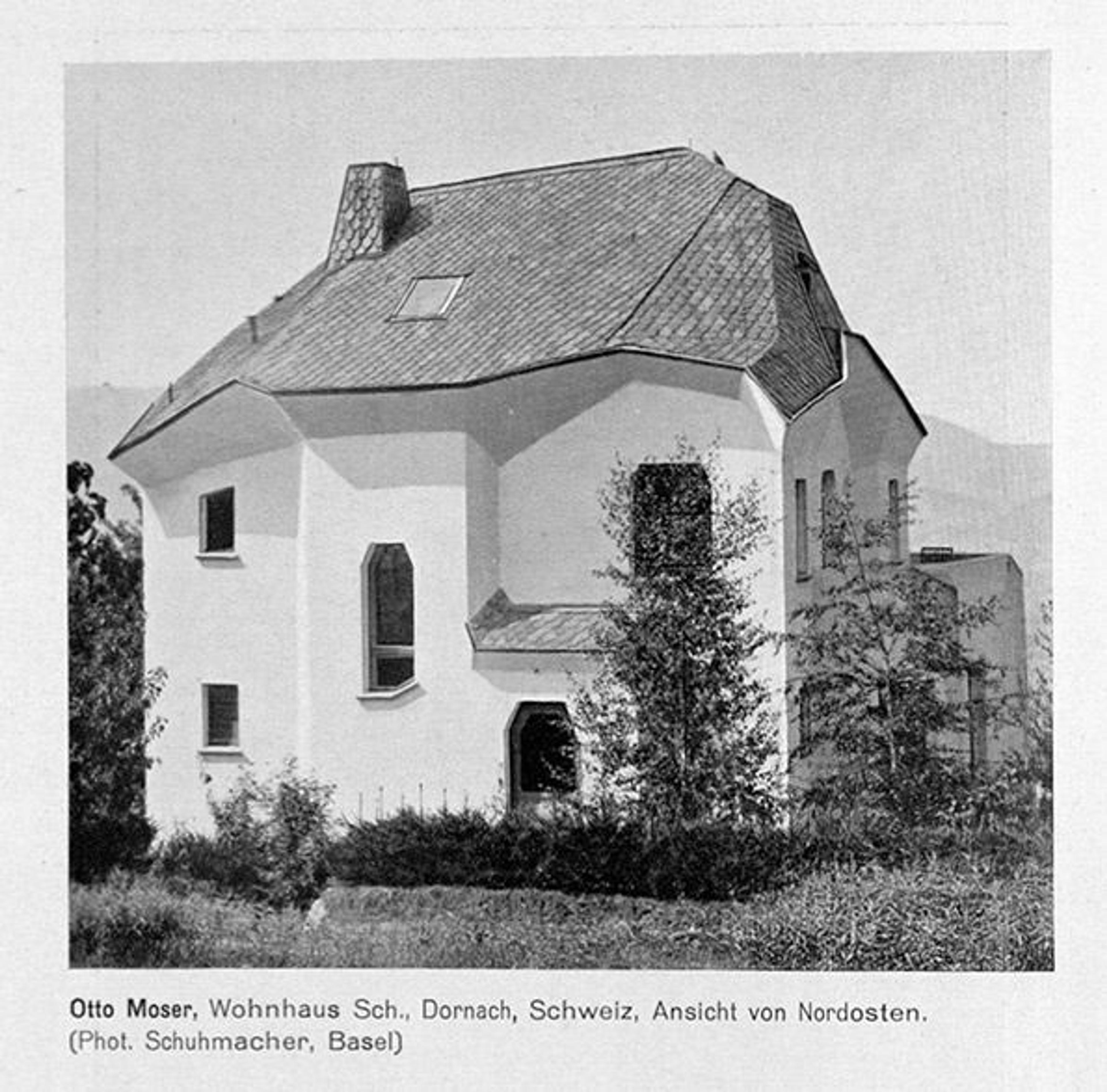 Architektonisches Gestalten: das neue Goetheanum in Dornach von Rudolf Steiner sowie Bauten und Inneneinrichtungen folgender Künstler