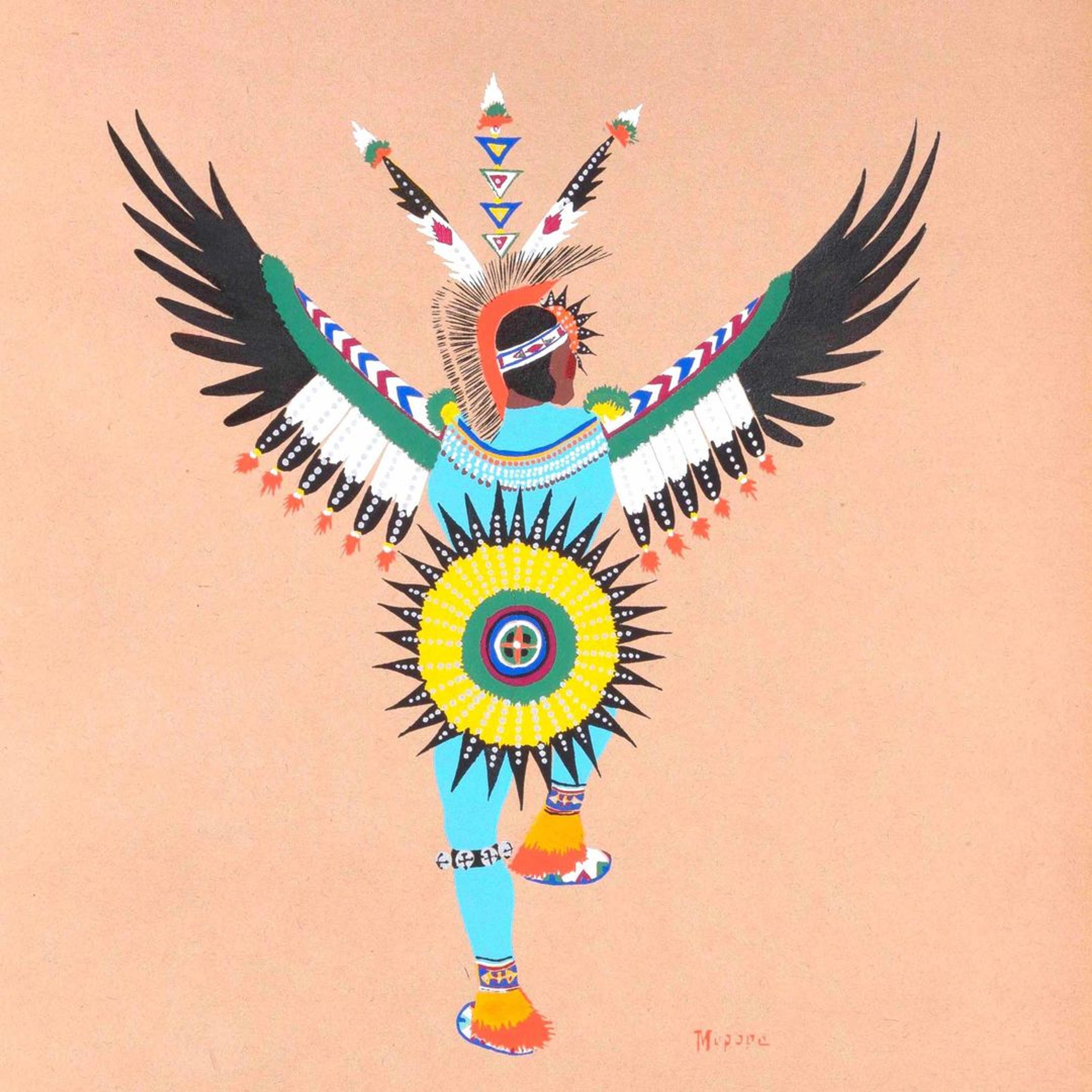 Mopope Eagle Dancer