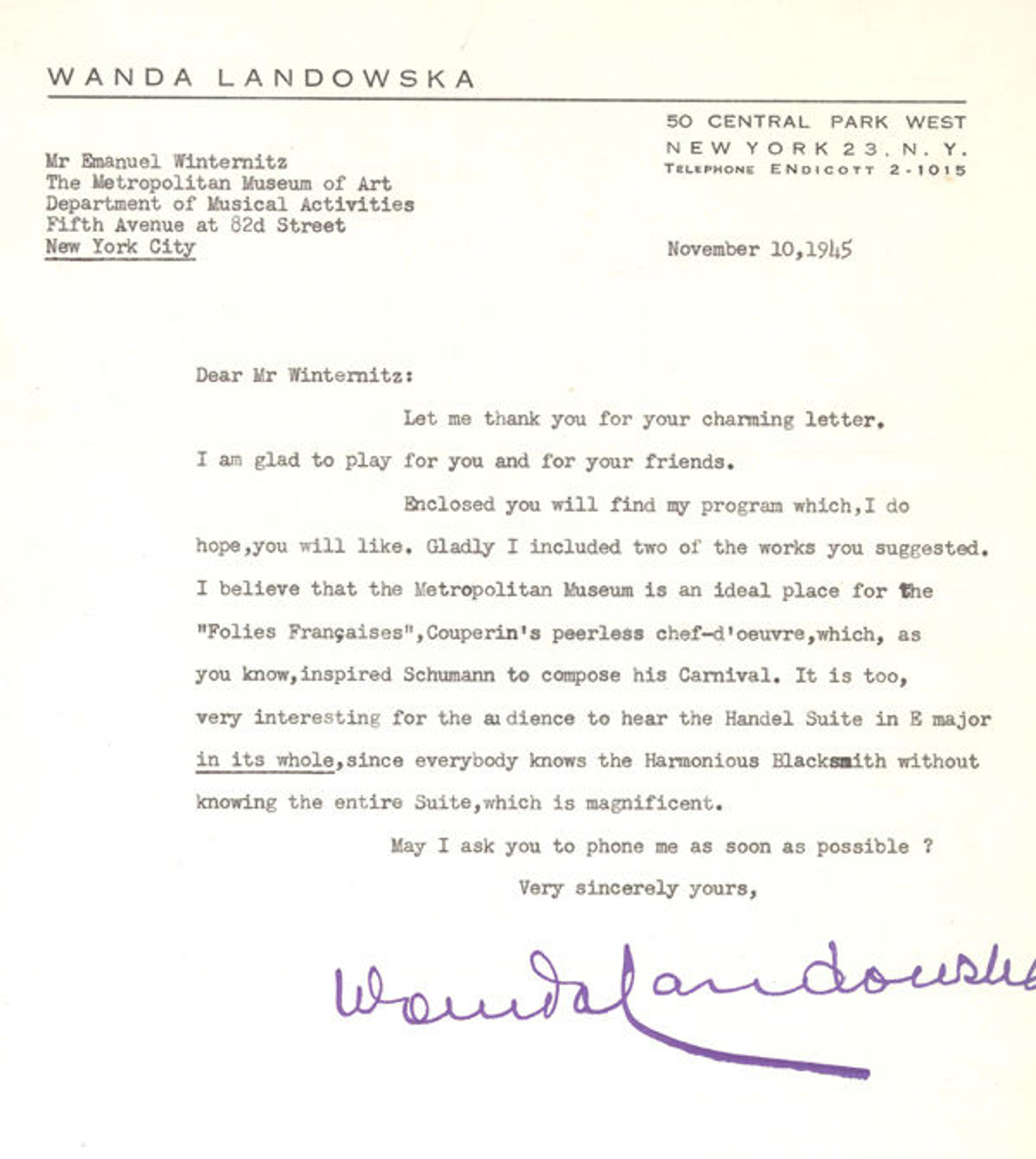 Letter