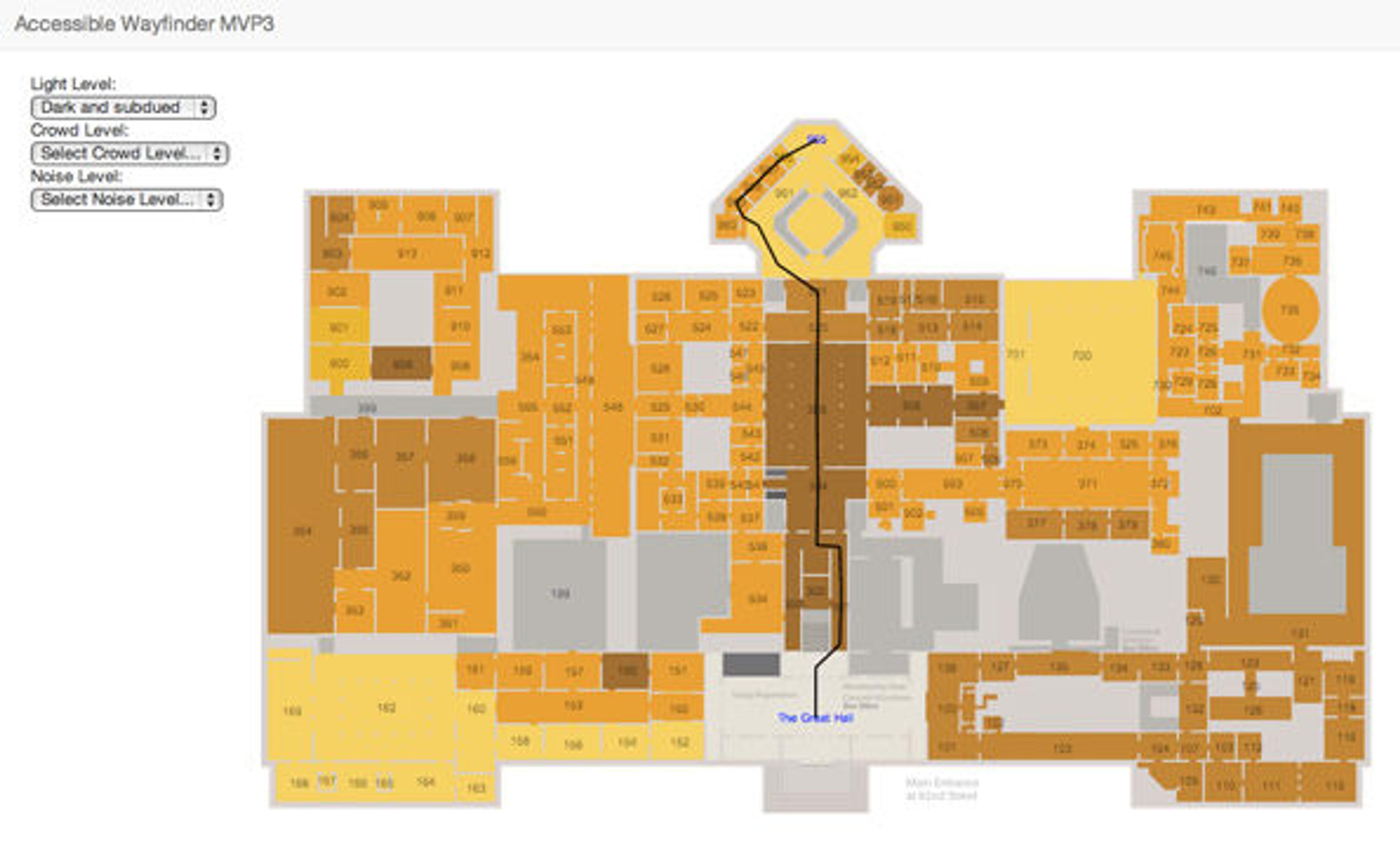 Yuliya Parshina-Kottas, Accessible Wayfinding