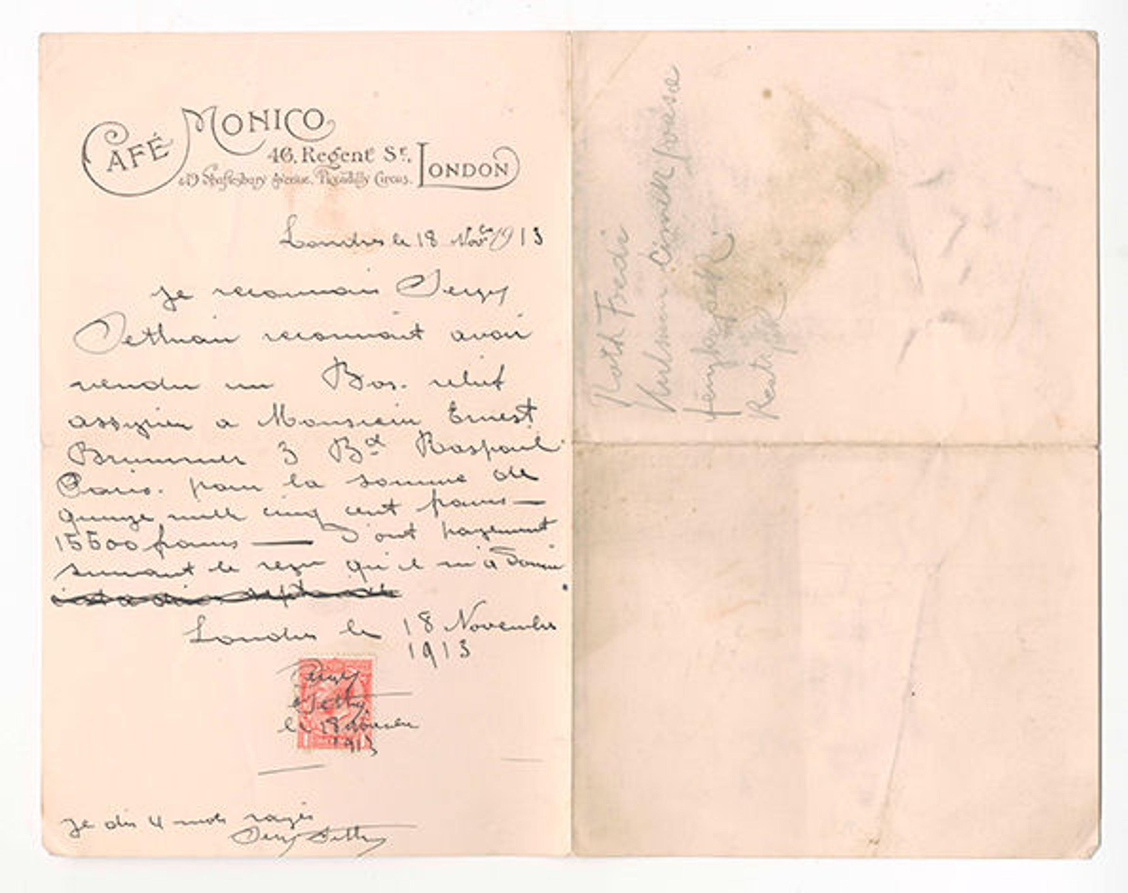 Ernest Brummer Correspondence