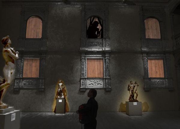 La Celestina in the Patio from the Castle of Vélez Blanco